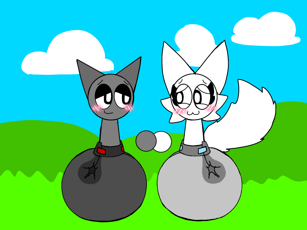 Gray & Wenda Holding Hands & Wearing Diapers by Embersune - Fur Affinity [dot] net