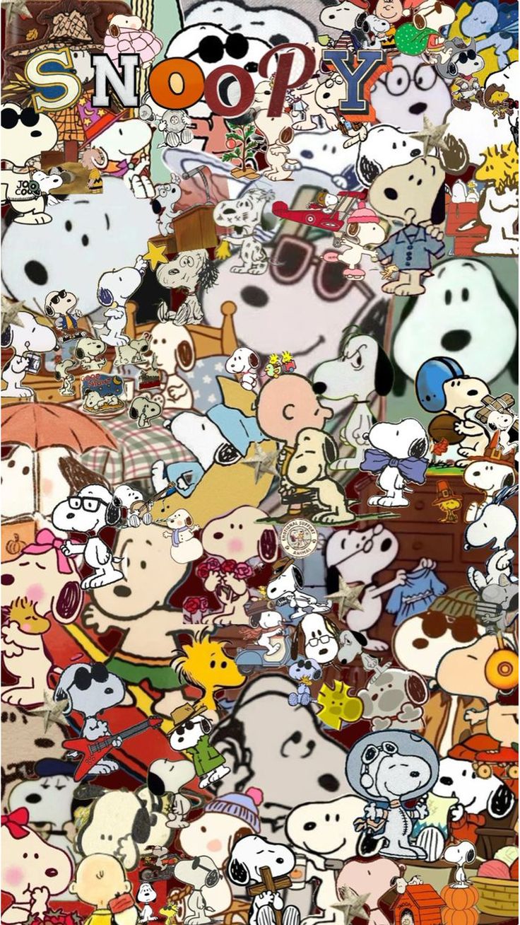 Snoopy collage