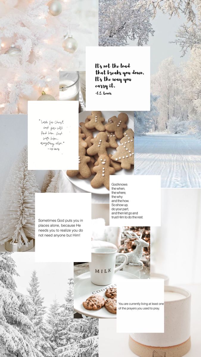 White Christmas Christian Wallpaper