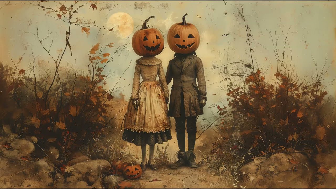 Vintage Halloween Screensaver Spooky Fun for Your TV into the Halloween Spirit