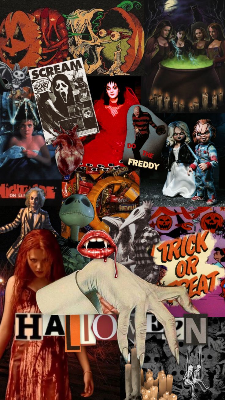 Halloween wallpaper cute, Halloween wallpaper background, Horror movie posters