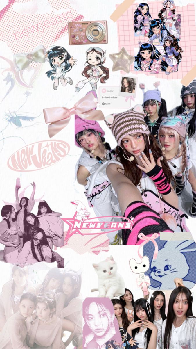 newjeans #nwjns #wallpaper #kpop #cute #coquette #aesthetic