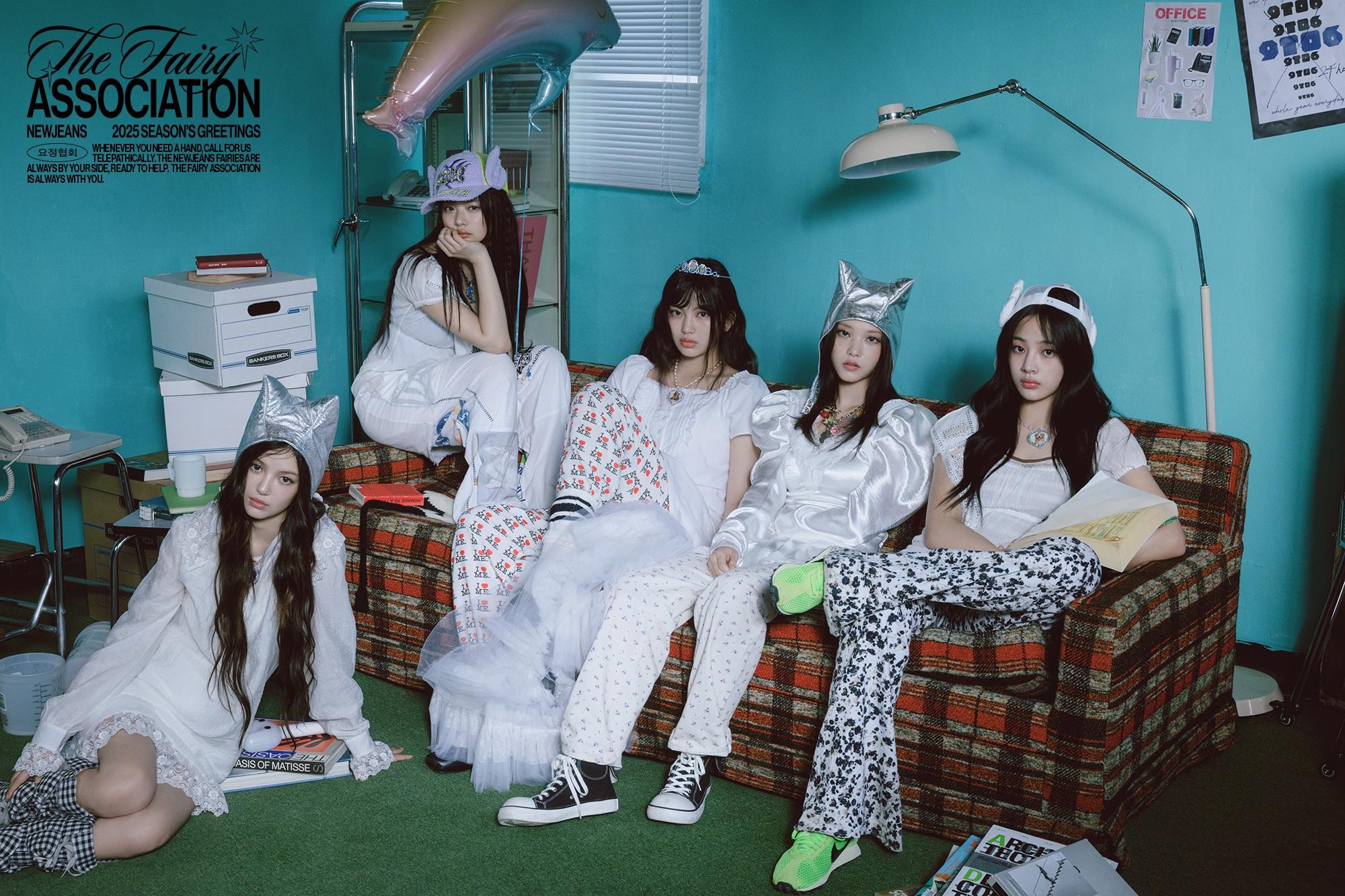 NewJeans Season's Greetings: The Fairy Association (Teaser Photo), R NewJeans NewJeans 2025 SEASON'S GREETINGS