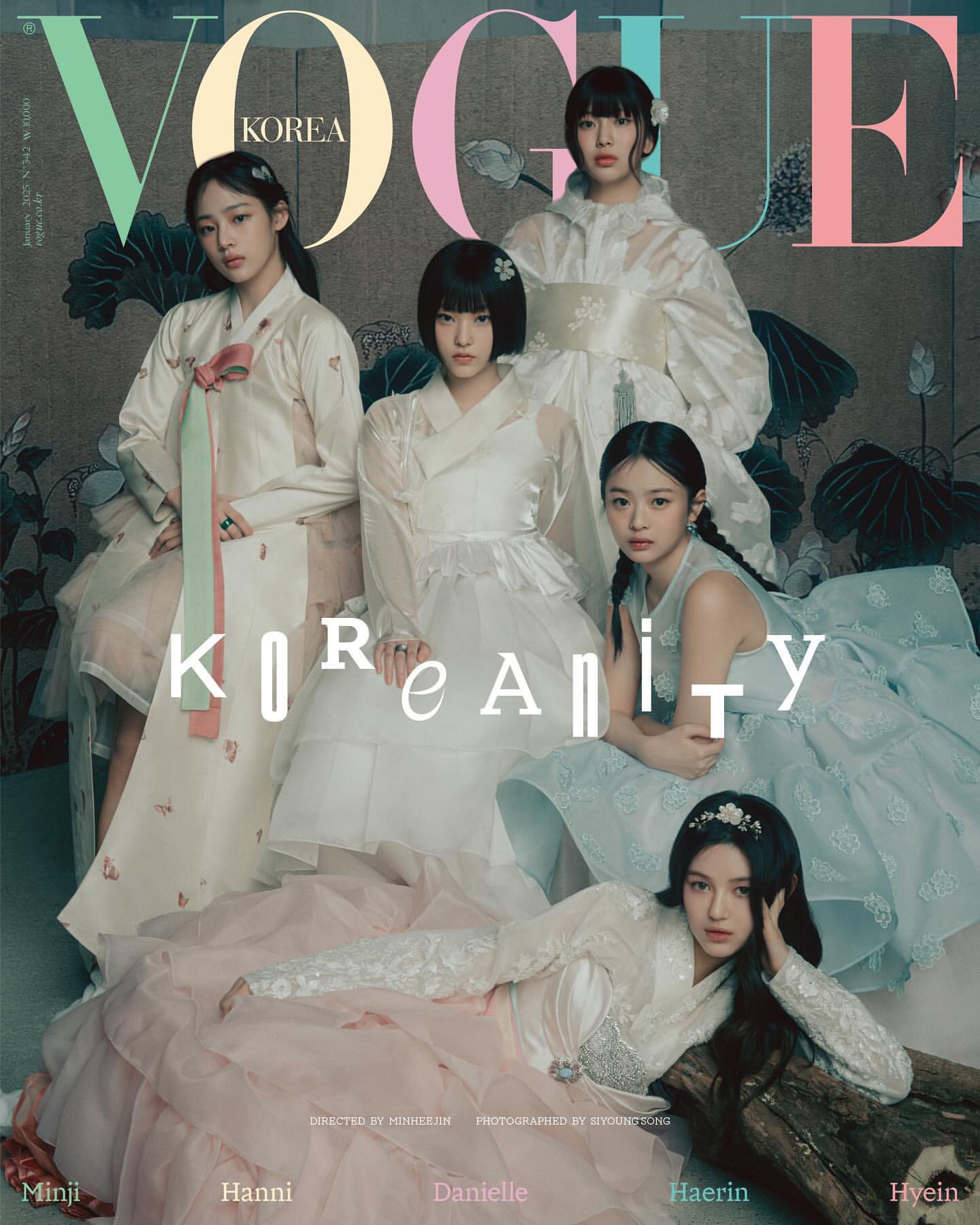NewJeans Graces Vogue Korea Magazine Cover In Hanbok, Directed By Min Hee Jin, Featuring Members' Names Instead Of Group Name
