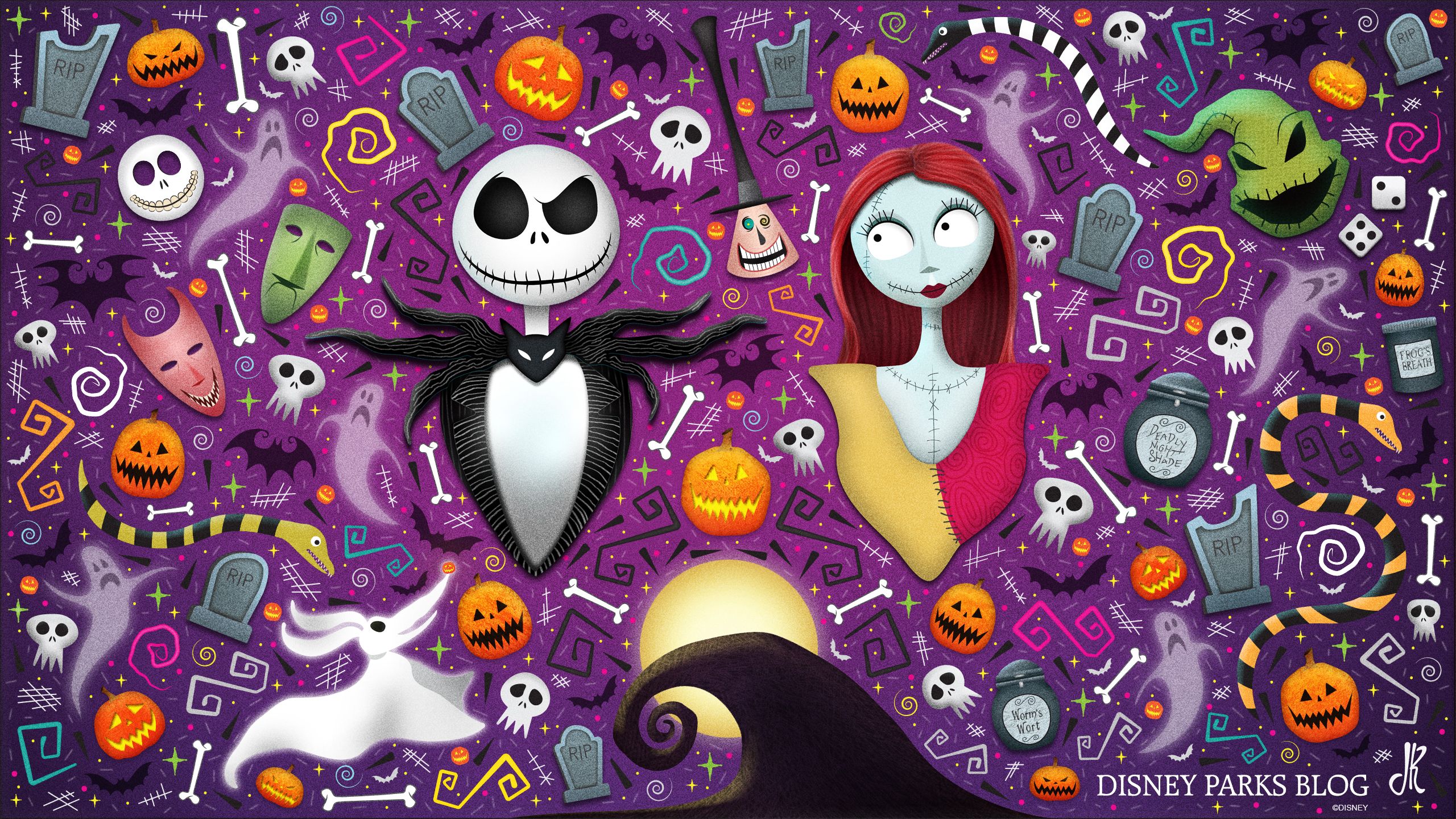 Disney Halloween Wallpaper, HD Disney Halloween Background on WallpaperBat