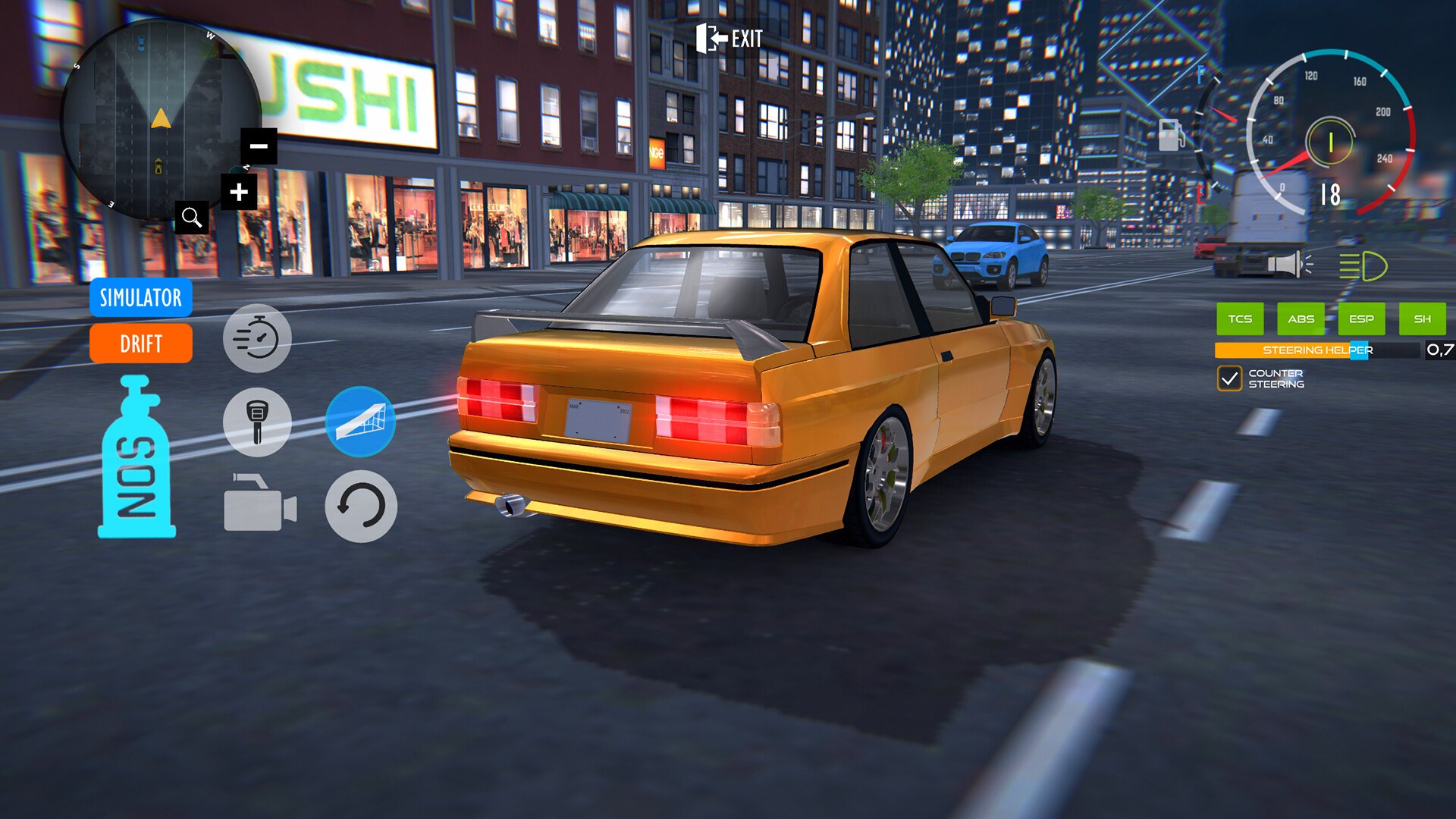 E30 Drift Car Simulator and play on Windows
