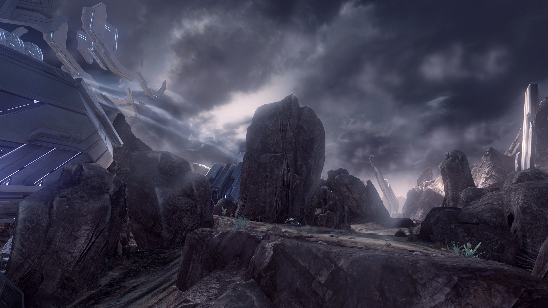 video, Games, Halo, Maps, Science, Fiction, Vortex, Halo, 4, Multiplayer Wallpaper HD / Desktop and Mobile Background