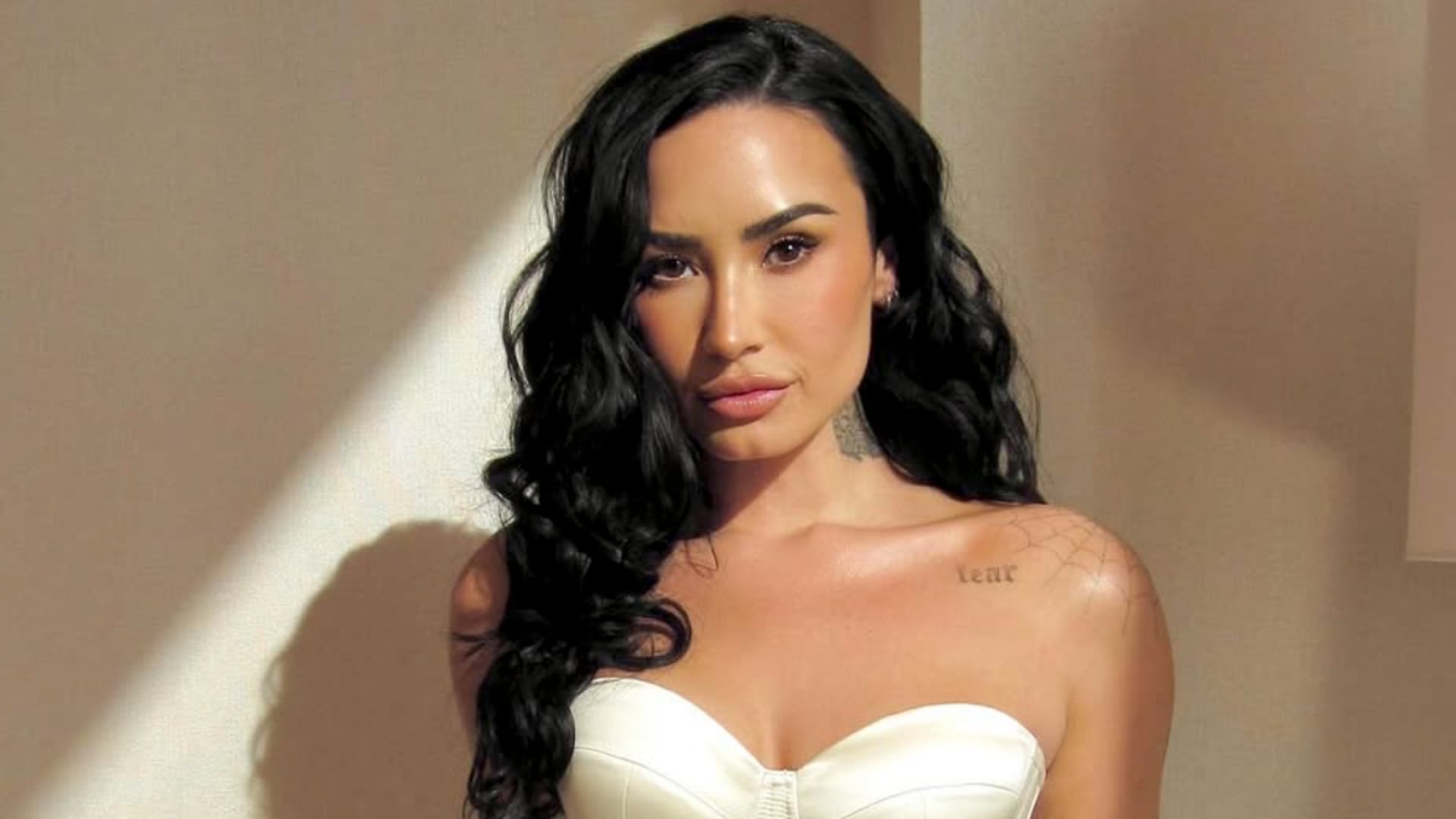 Demi Lovato shows off her figure in string bikini during honeymoon with husband Jutes