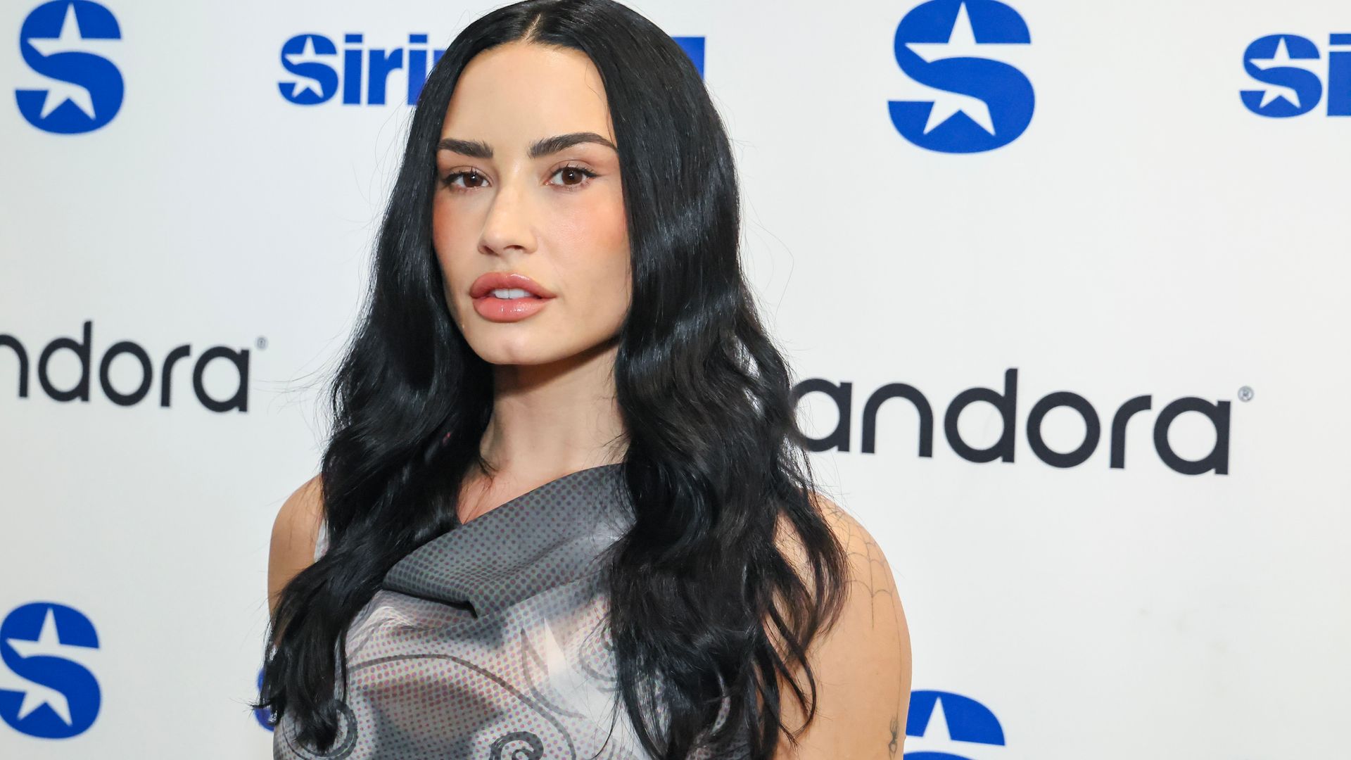 Demi Lovato's completely sheer dress is a whole mood. HELLO!