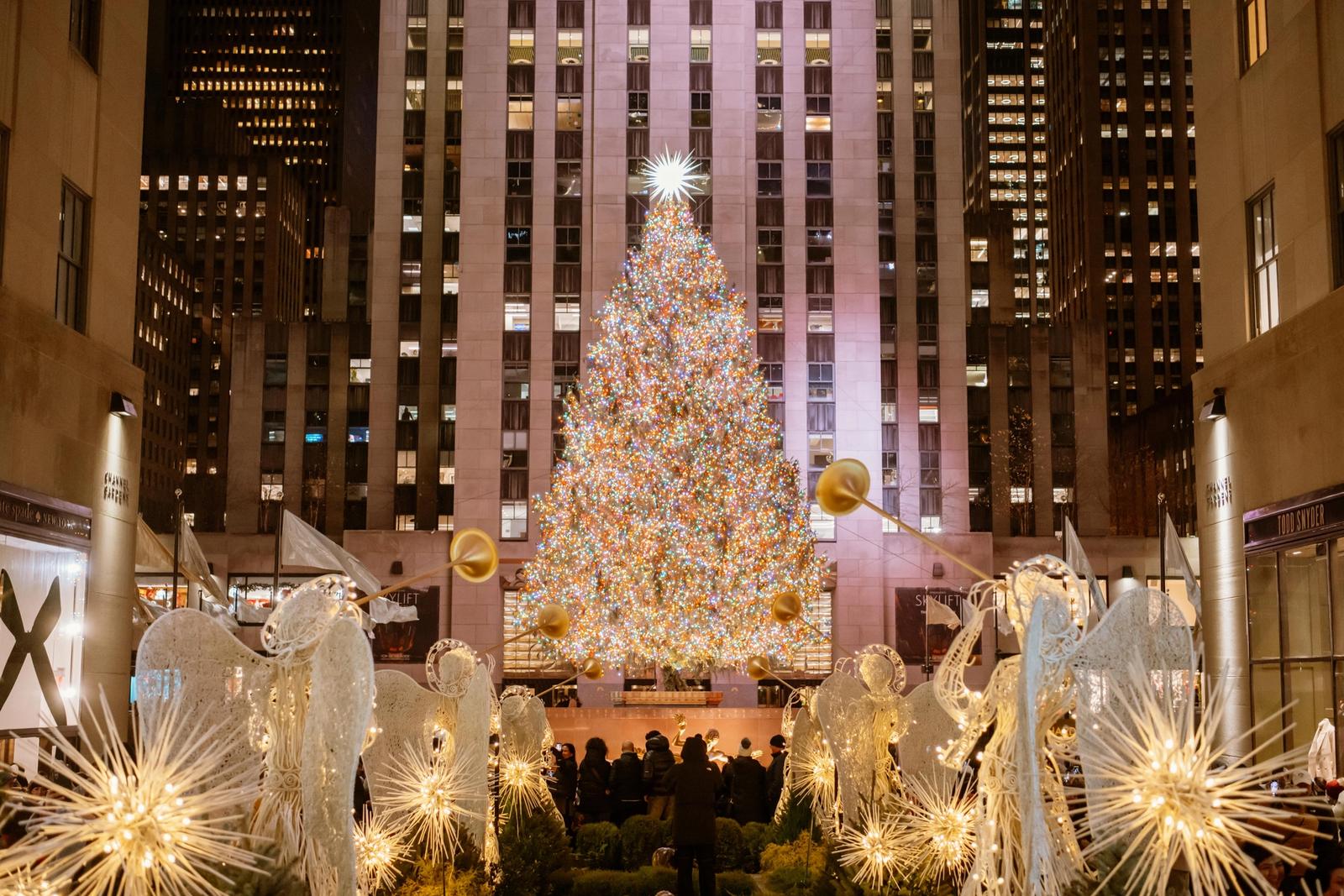 Rockefeller Center Christmas Tree Lighting. NYC Winter Events
