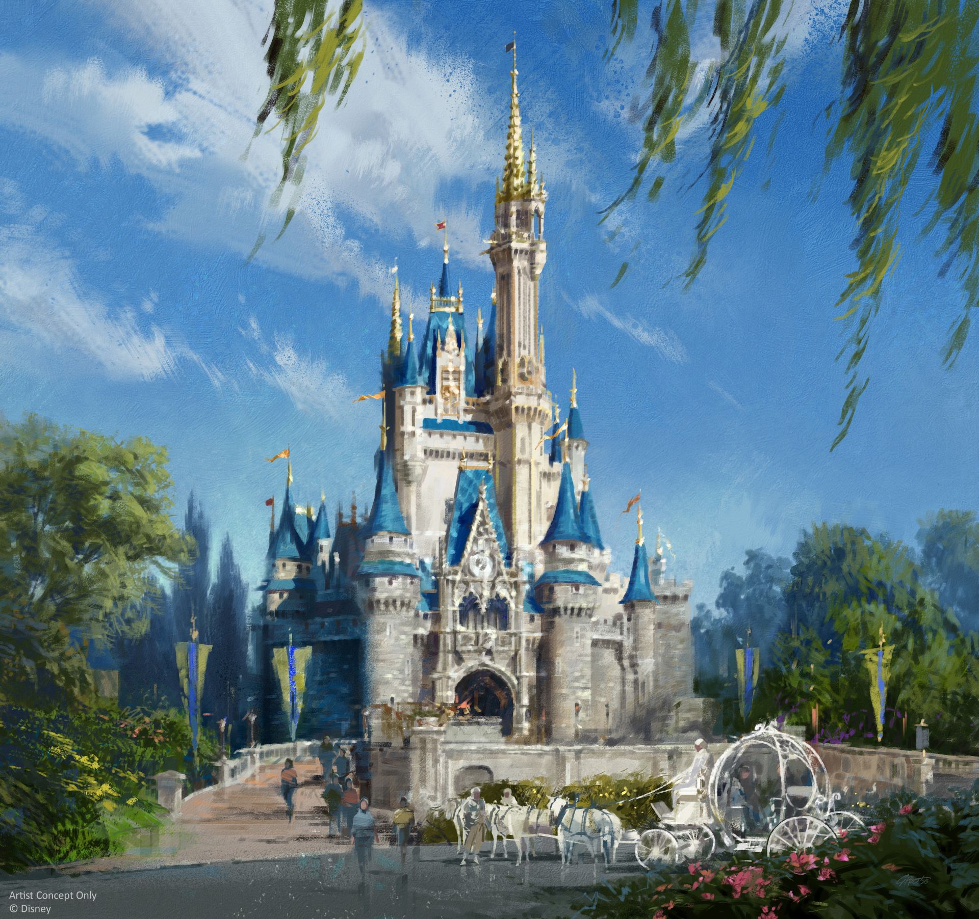 Disney World Announces Cinderella Castle Classic Makeover Tourist Blog