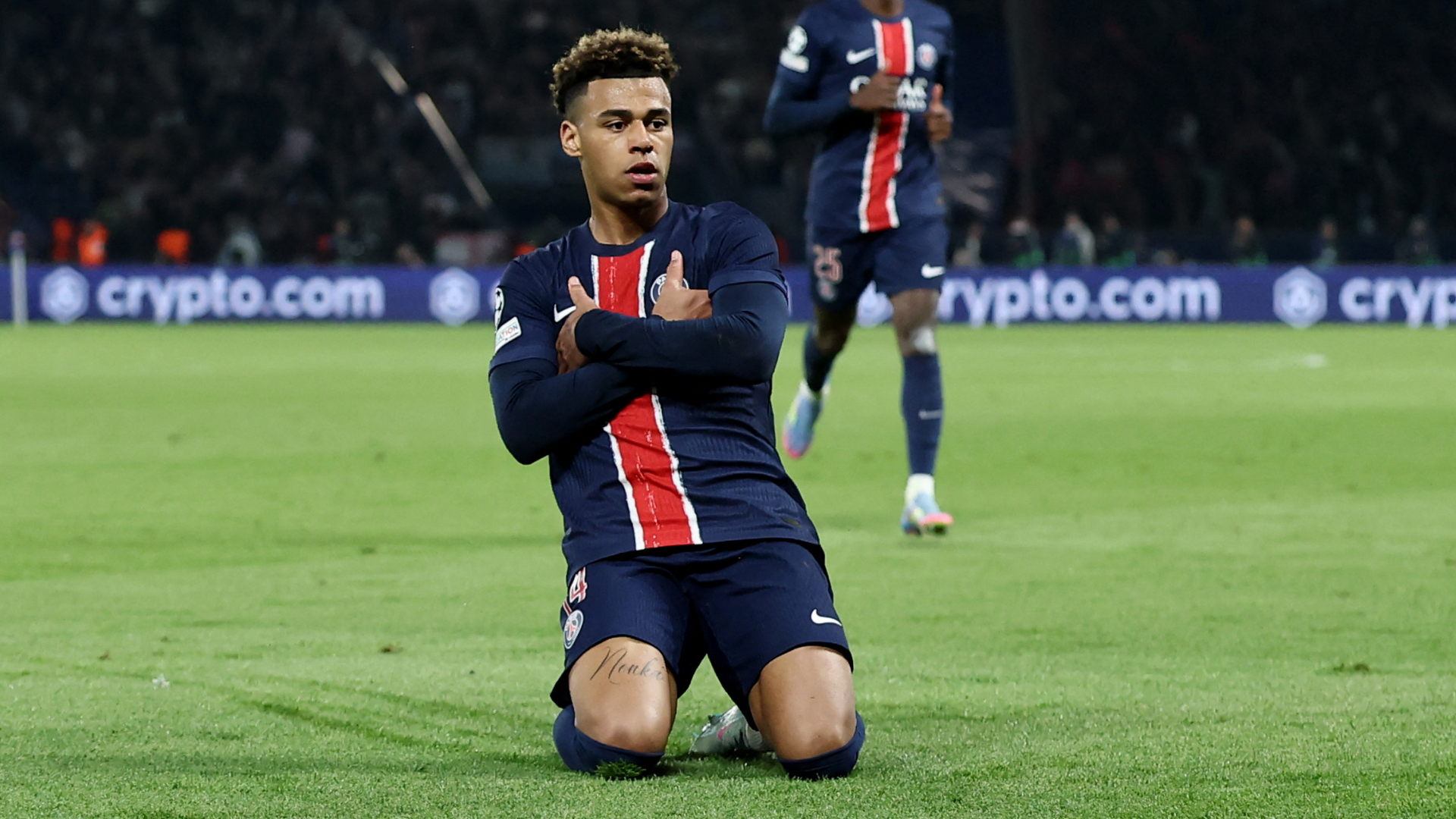 Désiré Doué Shines with a Stunning Goal in PSG vs Aston Villa