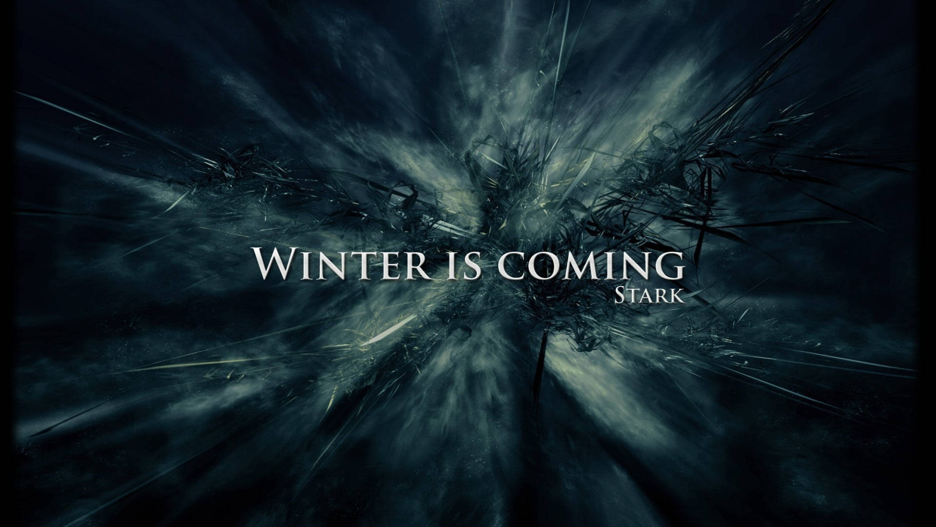 Download House Stark Winter Is Coming Poster Wallpaper