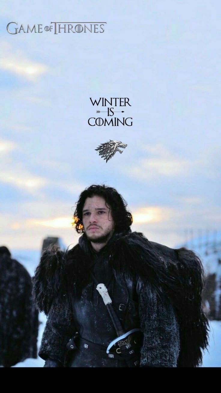 Movies & T.V. John snow, Jon snow, Winter is