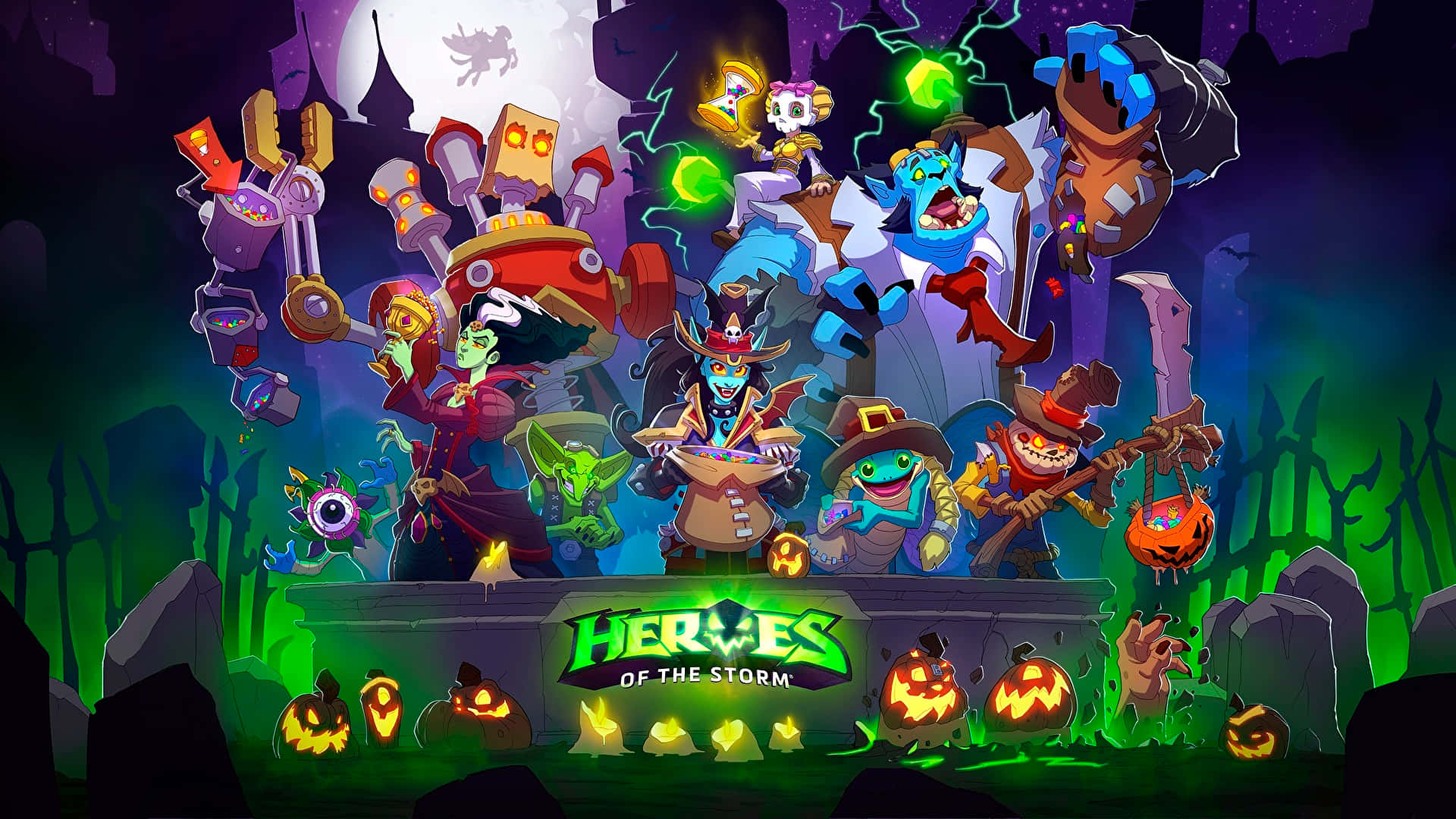 Download Make your Halloween spooky and fun with some classic games! Wallpaper