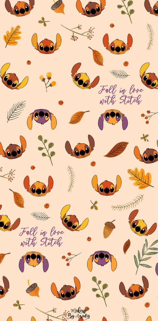 Halloween stitch wallpaper by Cjwed1217. f864. iPhone wallpaper fall, Wallpaper iphone disney, Thanksgiving wallpaper