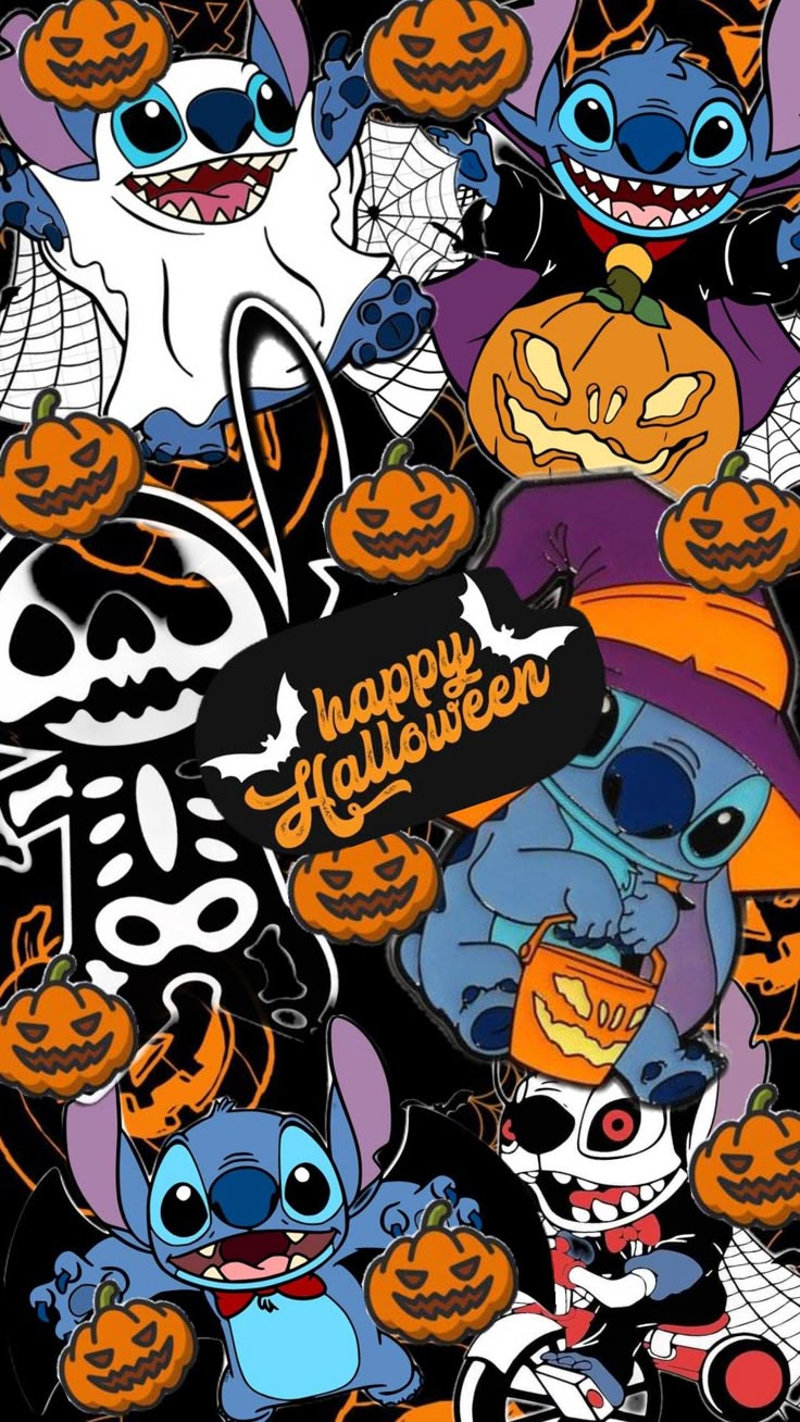 Stitch. Halloween wallpaper iphone, Halloween wallpaper background, Halloween wallpaper cute