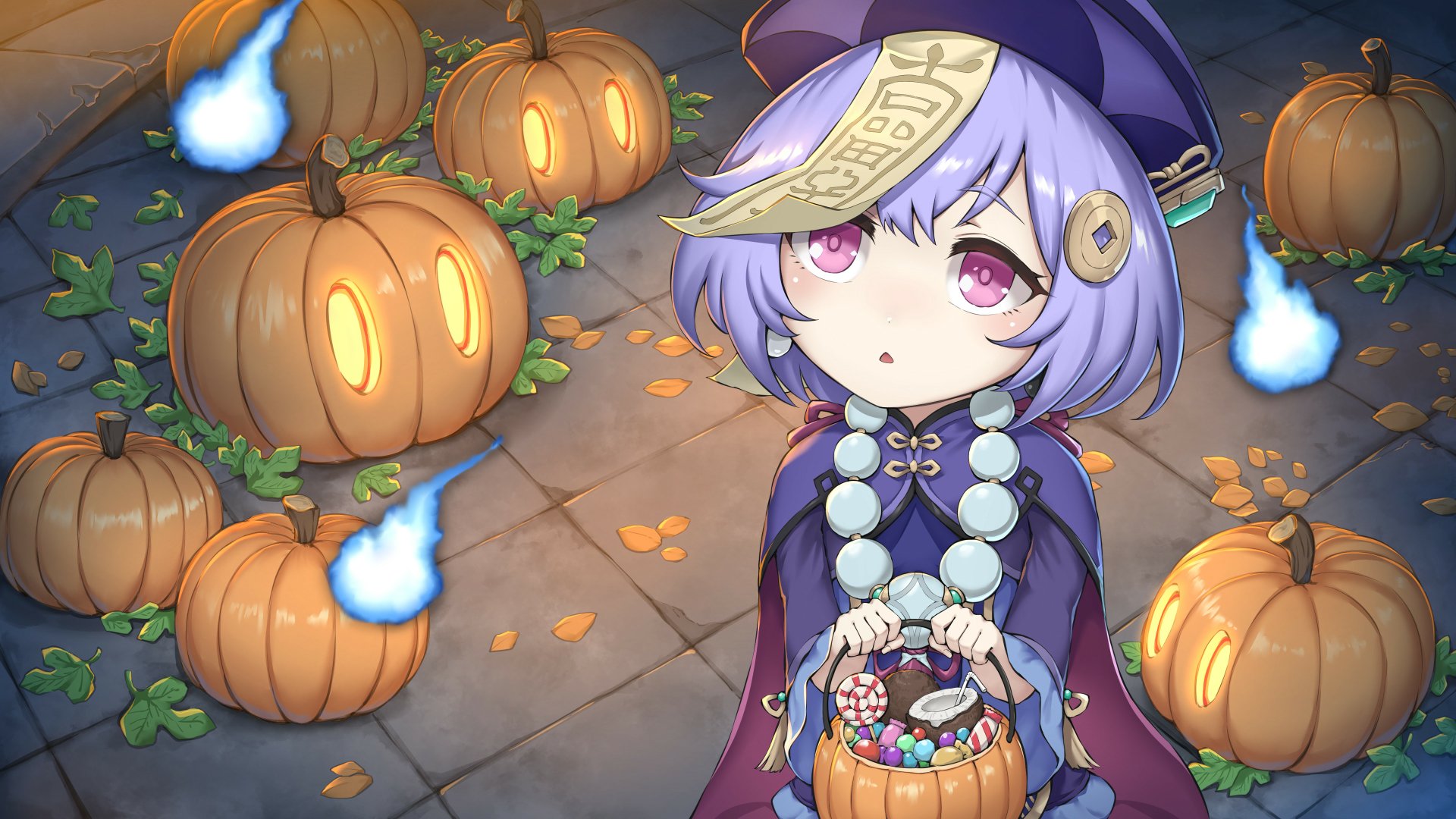 Qiqi's Spooky Halloween Night
