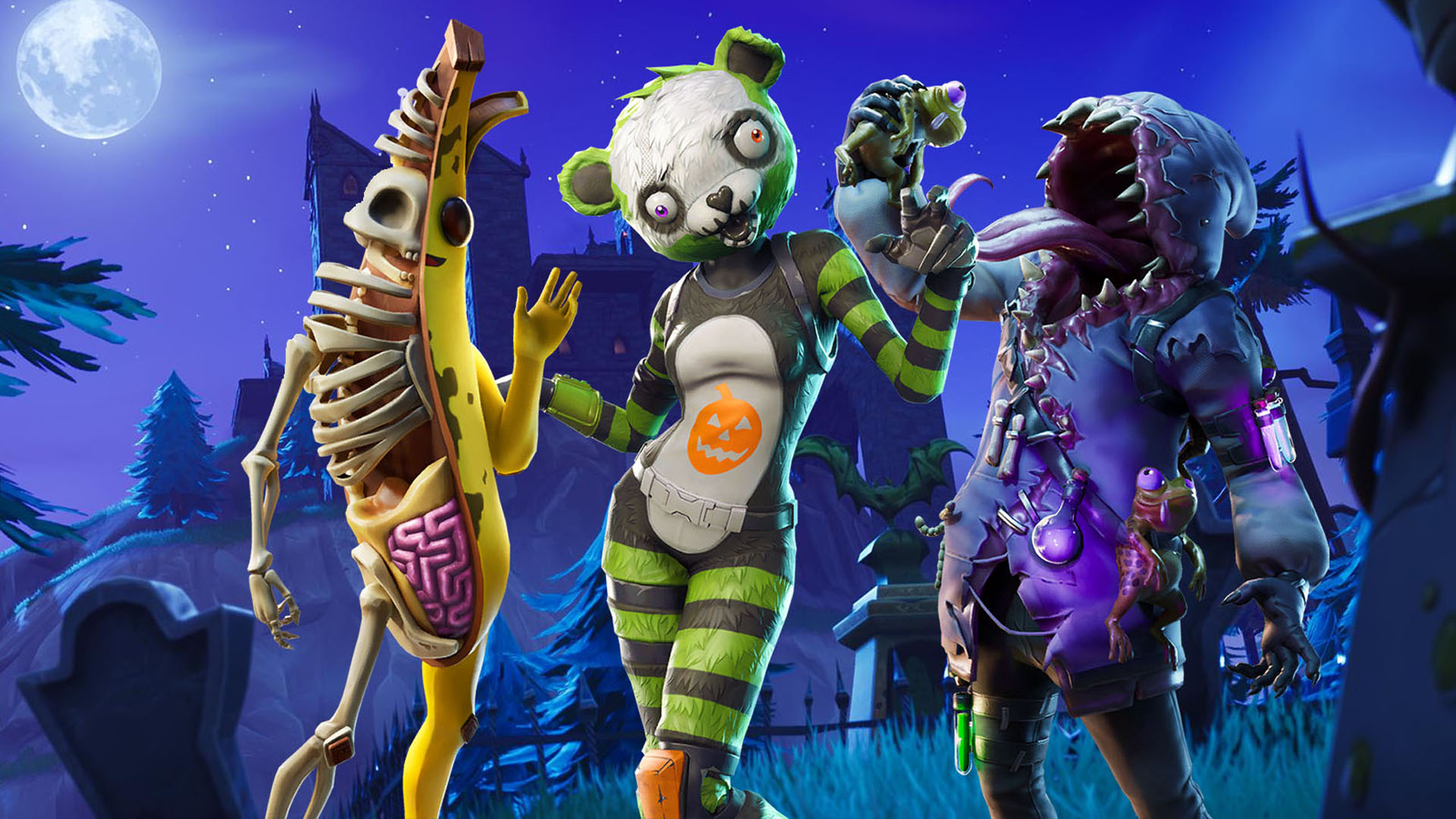 Fortnite Spooky Halloween HD Fortnite Wallpaper