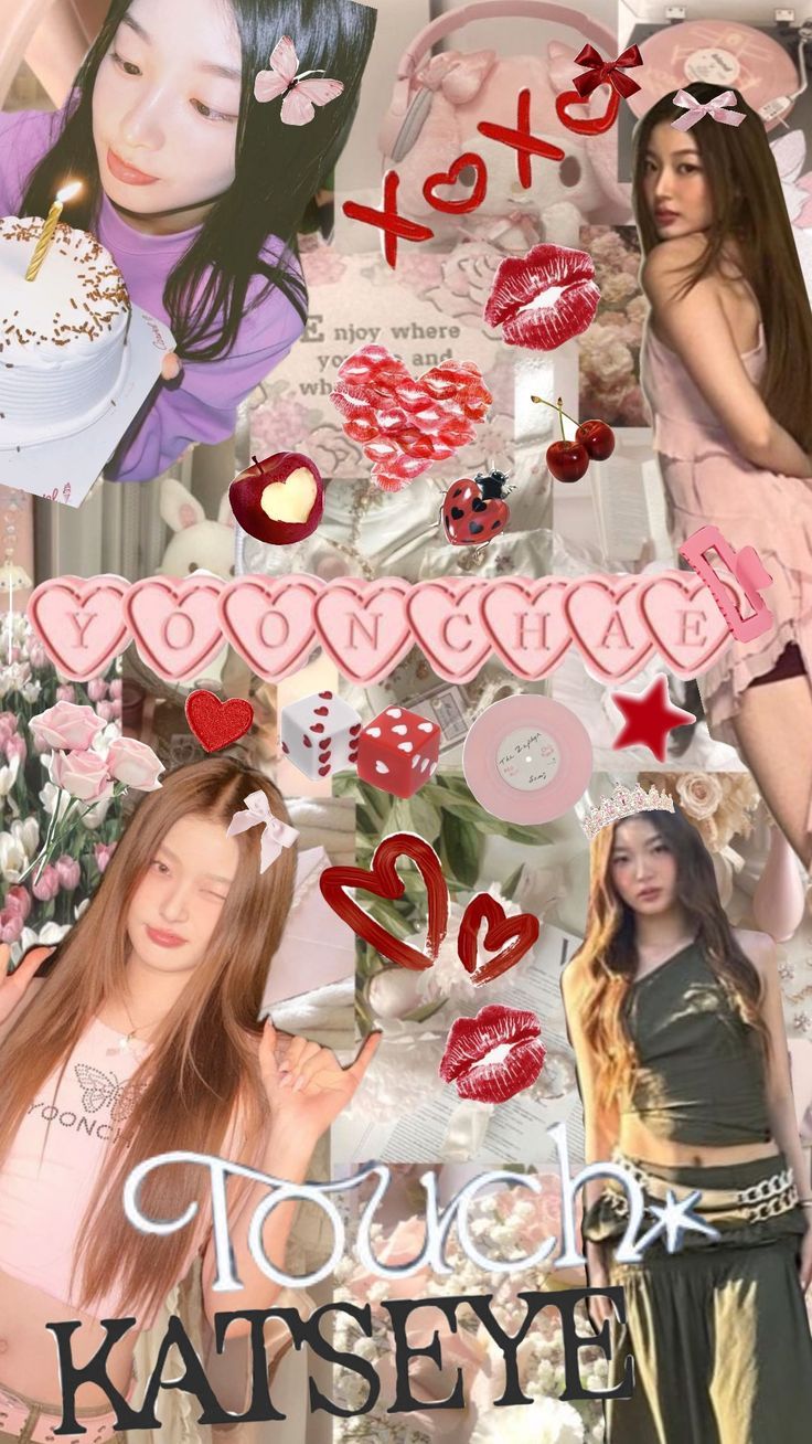 Yoonchae from KATSEYE. credits to owner #yoonchae #KATSEYE #kpop #music #idol #popular #famous #collage #aesthetic