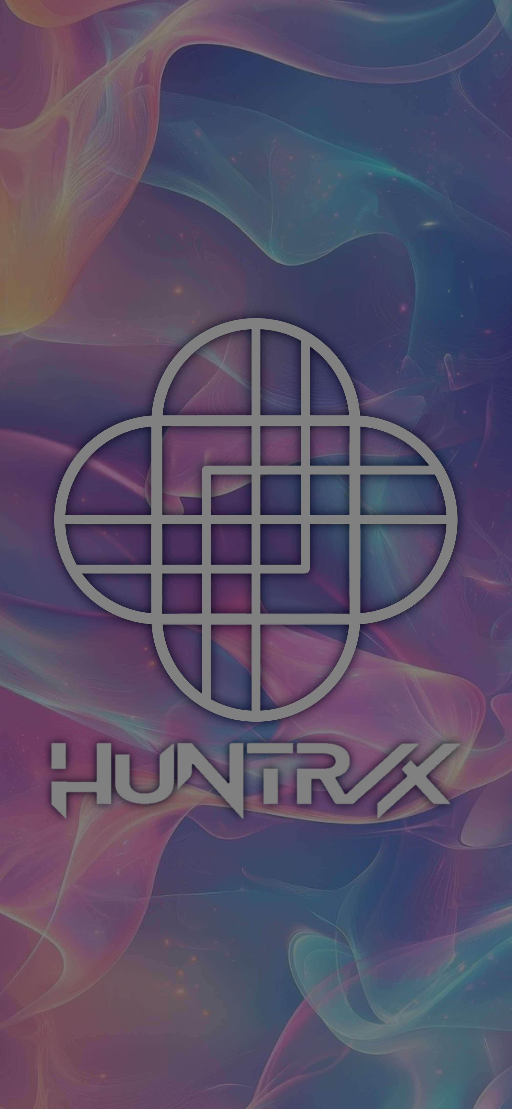 Kpop Demon Hunters HUNTRIx Logo Wallpaper