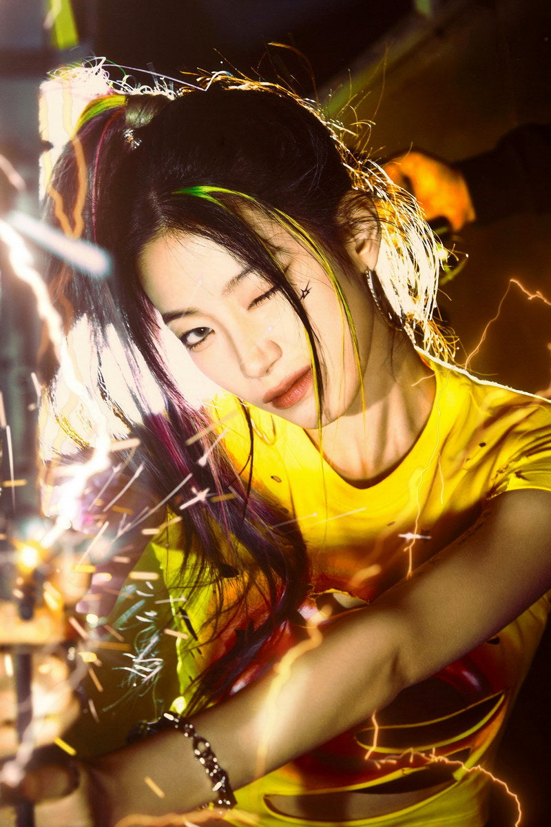 Poster SSERAFIM Kazuha CRAZY Album Concept Photo Music Poster K Pop Aesthetic K Pop Female Girl Group Korean Fashion Idol Wall Art Print