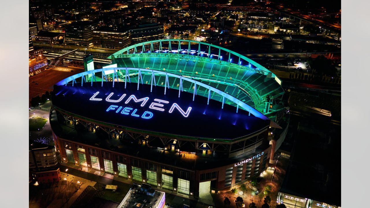 PHOTOS: Lumen Field Shows Off New LED Lights