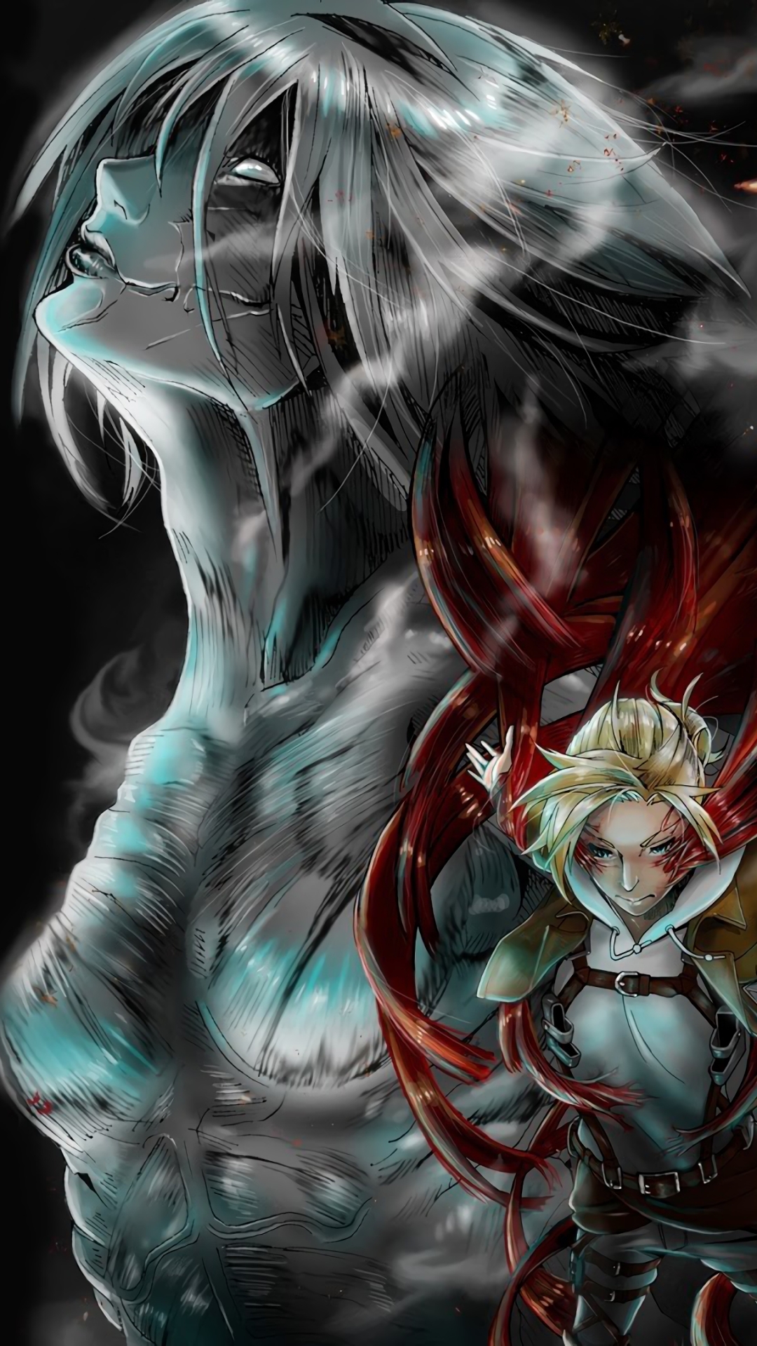 Phone wallpaper: Anime, Attack On Titan, Annie Leonhart, Female Titan 1154168