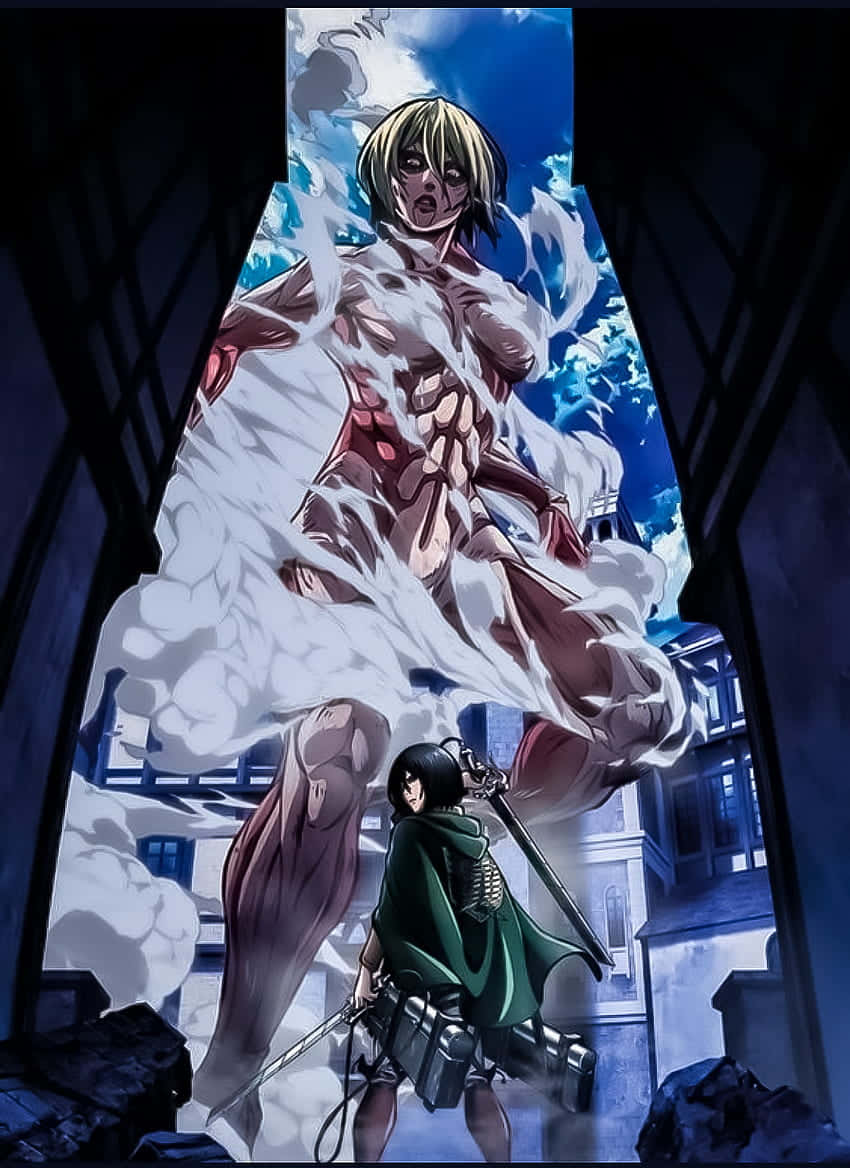 Download Attack of the Female Titan Wallpaper