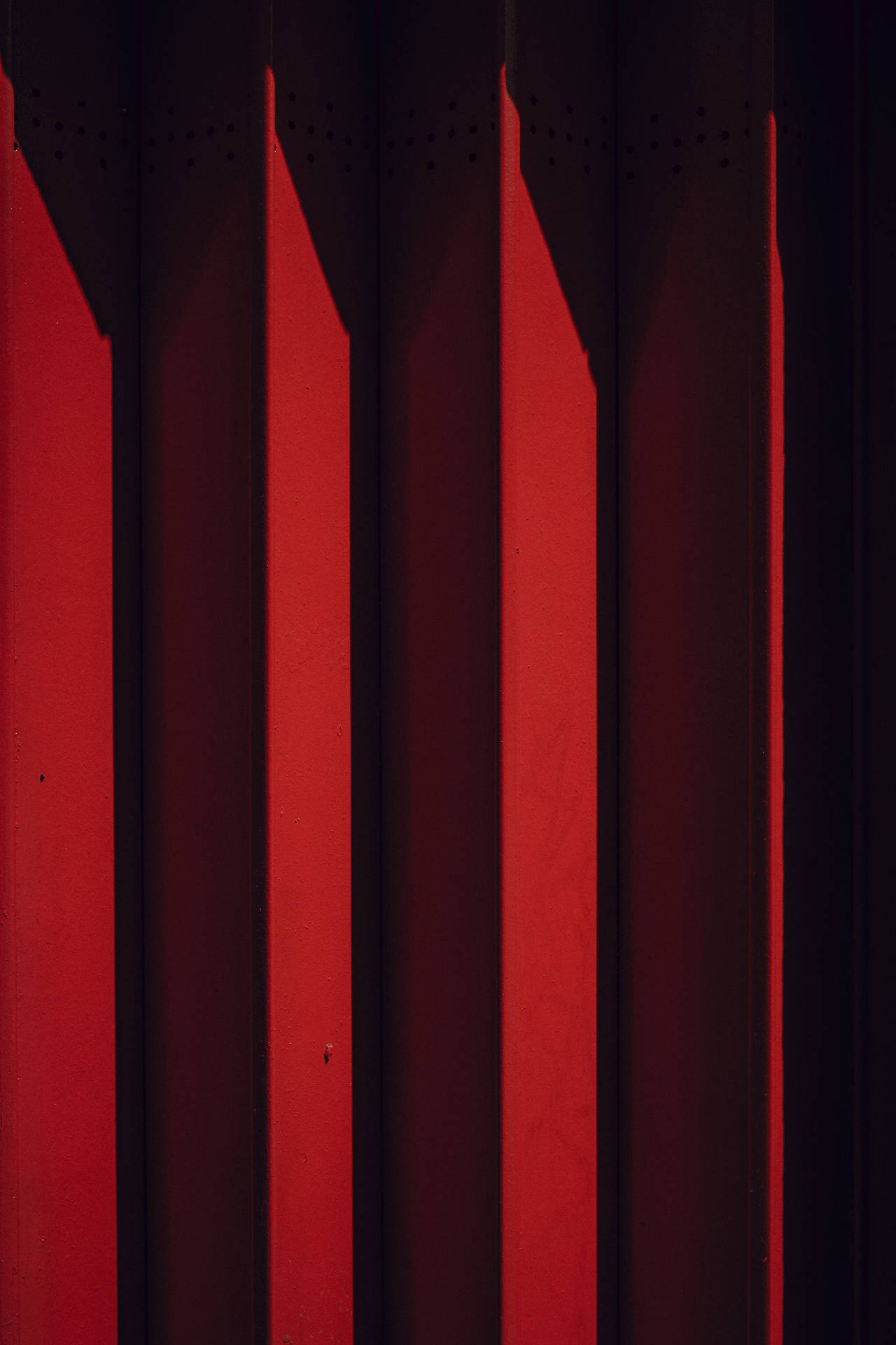 Download Red Surface With Shadow Wallpaper