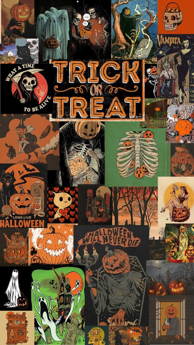 Halloween Collage