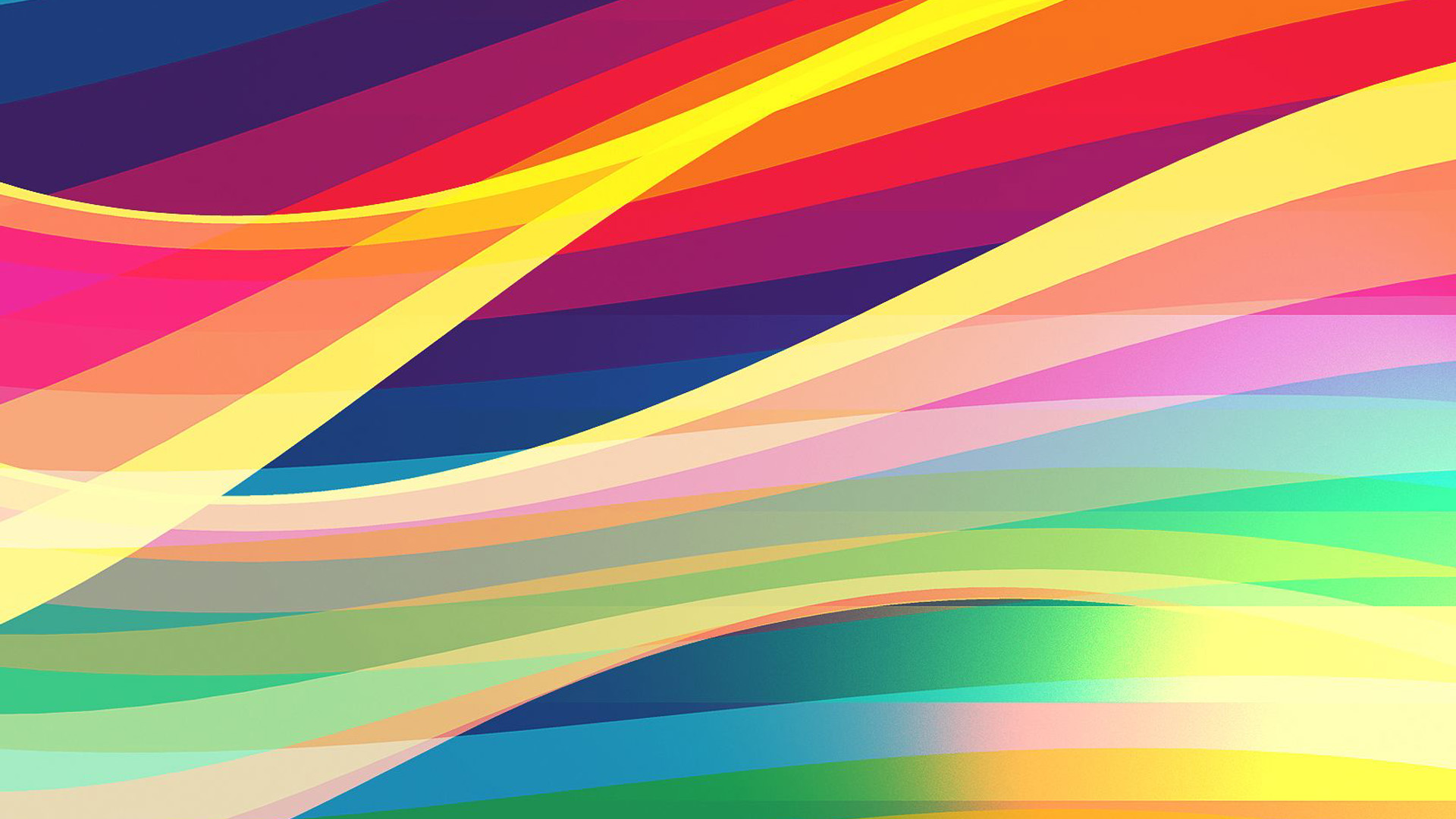 Colorful Lines Minimalist HD Minimalist Wallpaper