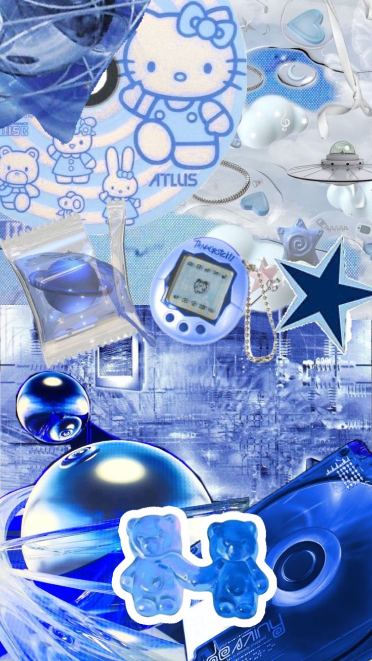 first #y2kfuturism #y2k #blue #futurenostalgia