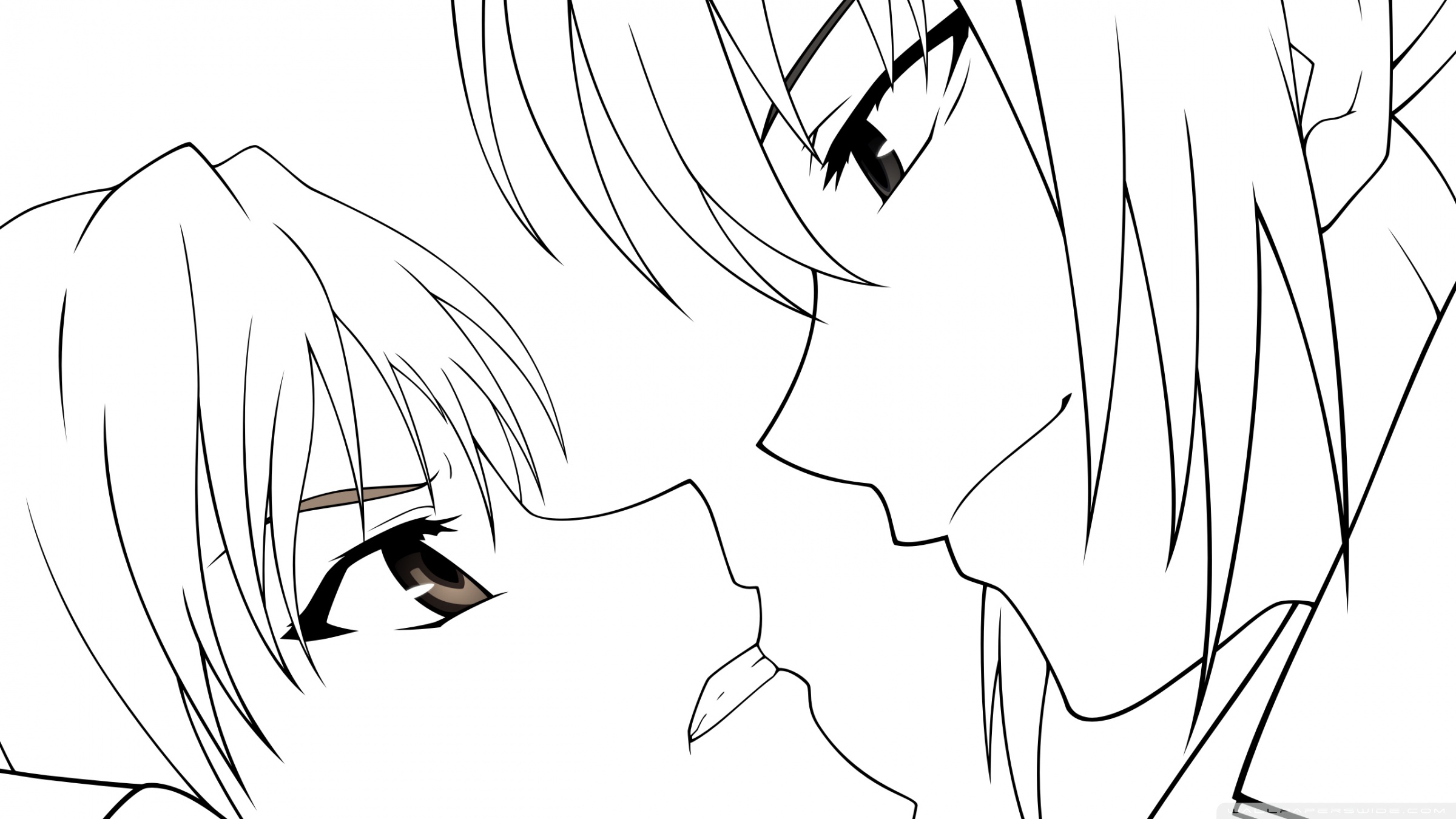 Canaan Anime Drawing 4K UHD Wallpaper for UltraHD Desktop and TV, Smartphone and Tablet Devices