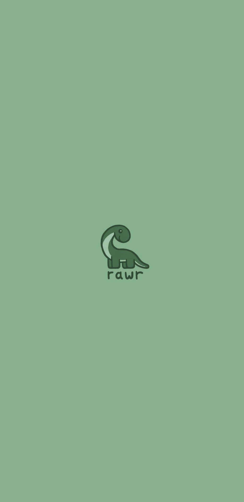 Download Cute Dinosaur Rawr Wallpaper