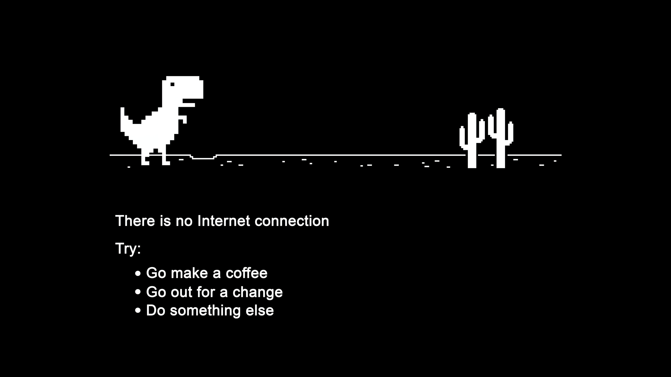Dinosaur Game Wallpaper 4K, Google Chrome, Chrome Dino, 5K