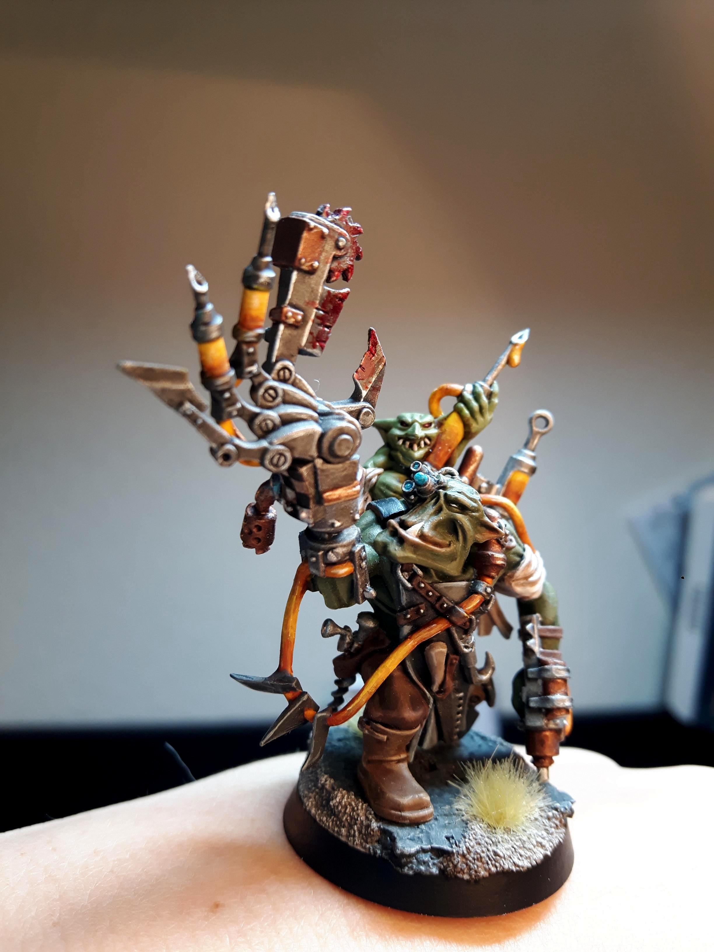 Orks, Painboy, Painboy Warhammer 40k Warhammer40k Greenskins. Roll the dice to see if I'm getting drunk