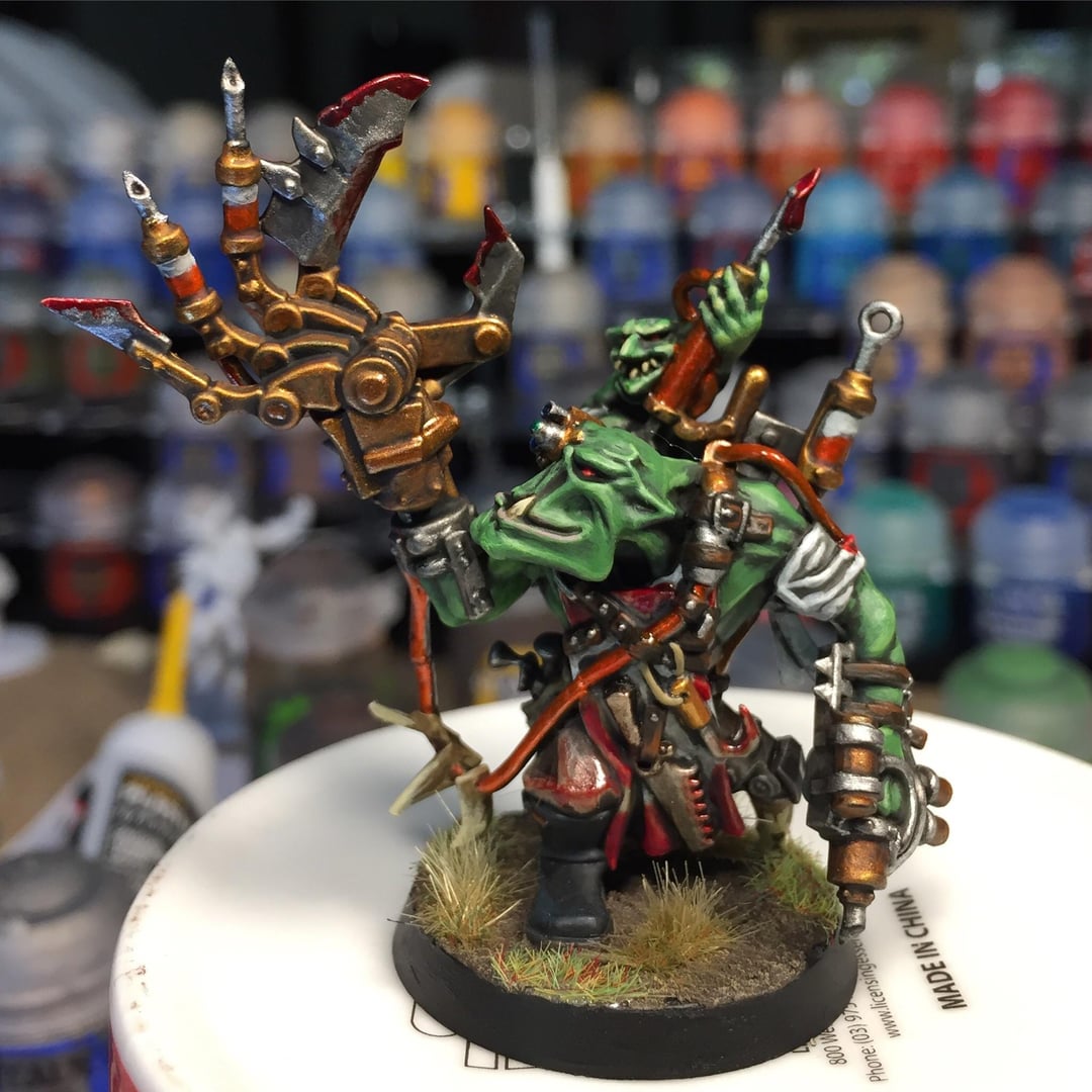 Ork Apothecary (Painboy Conversion)