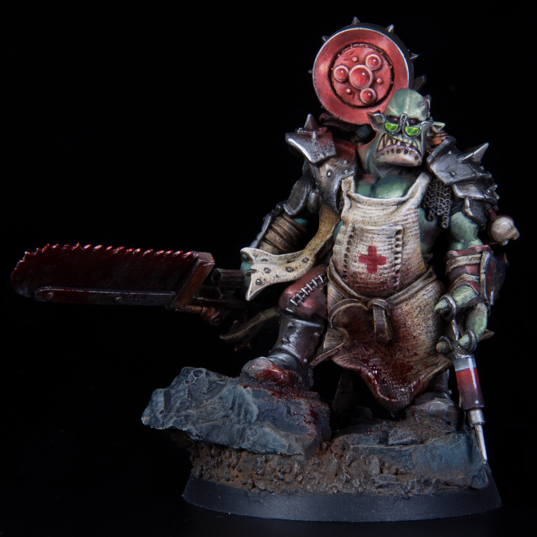 40k Grimdark Ork Painboy