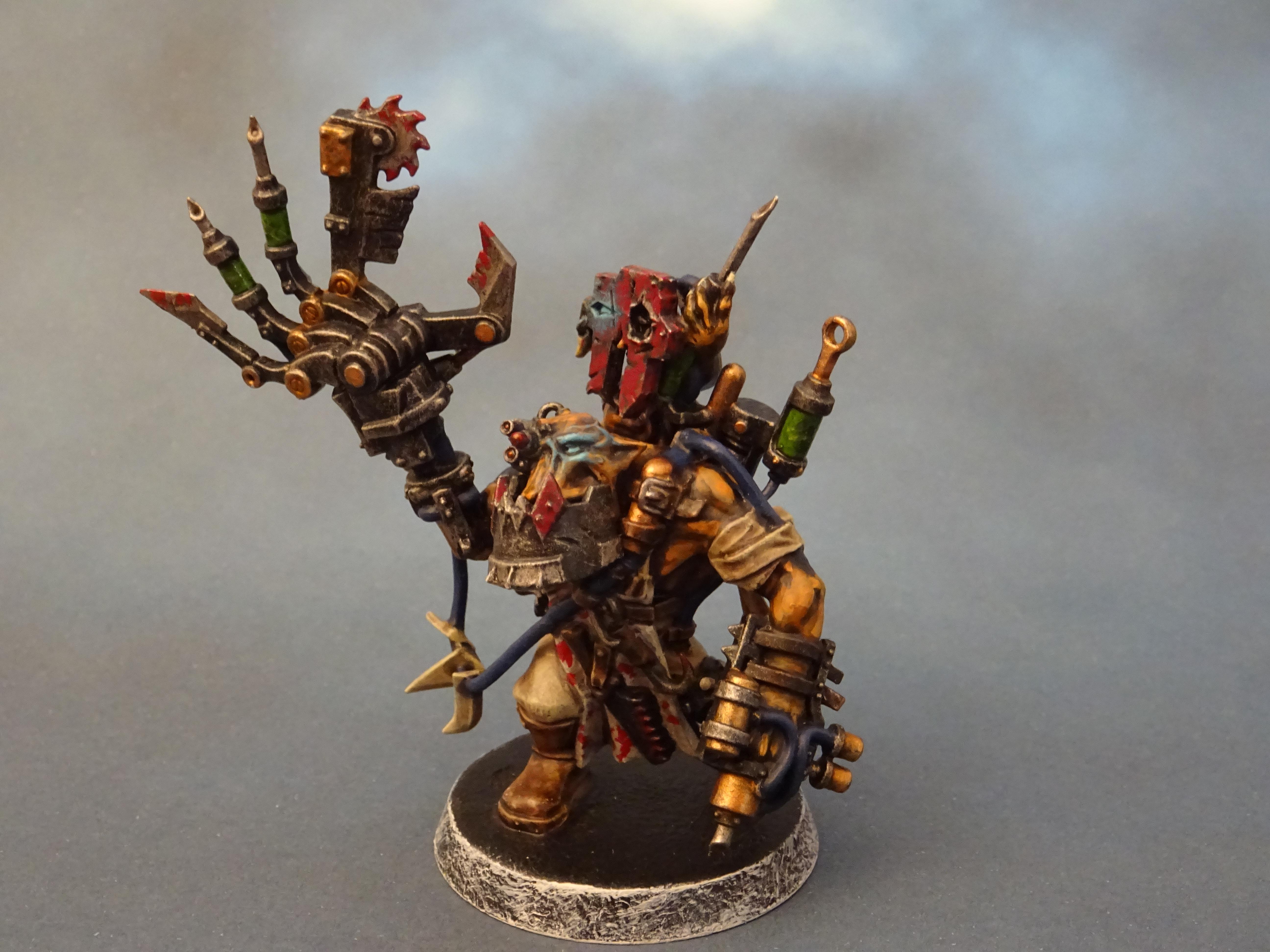 Conversion, Mad Dock, Orks, Painboy. Roll the dice to see if I'm getting drunk