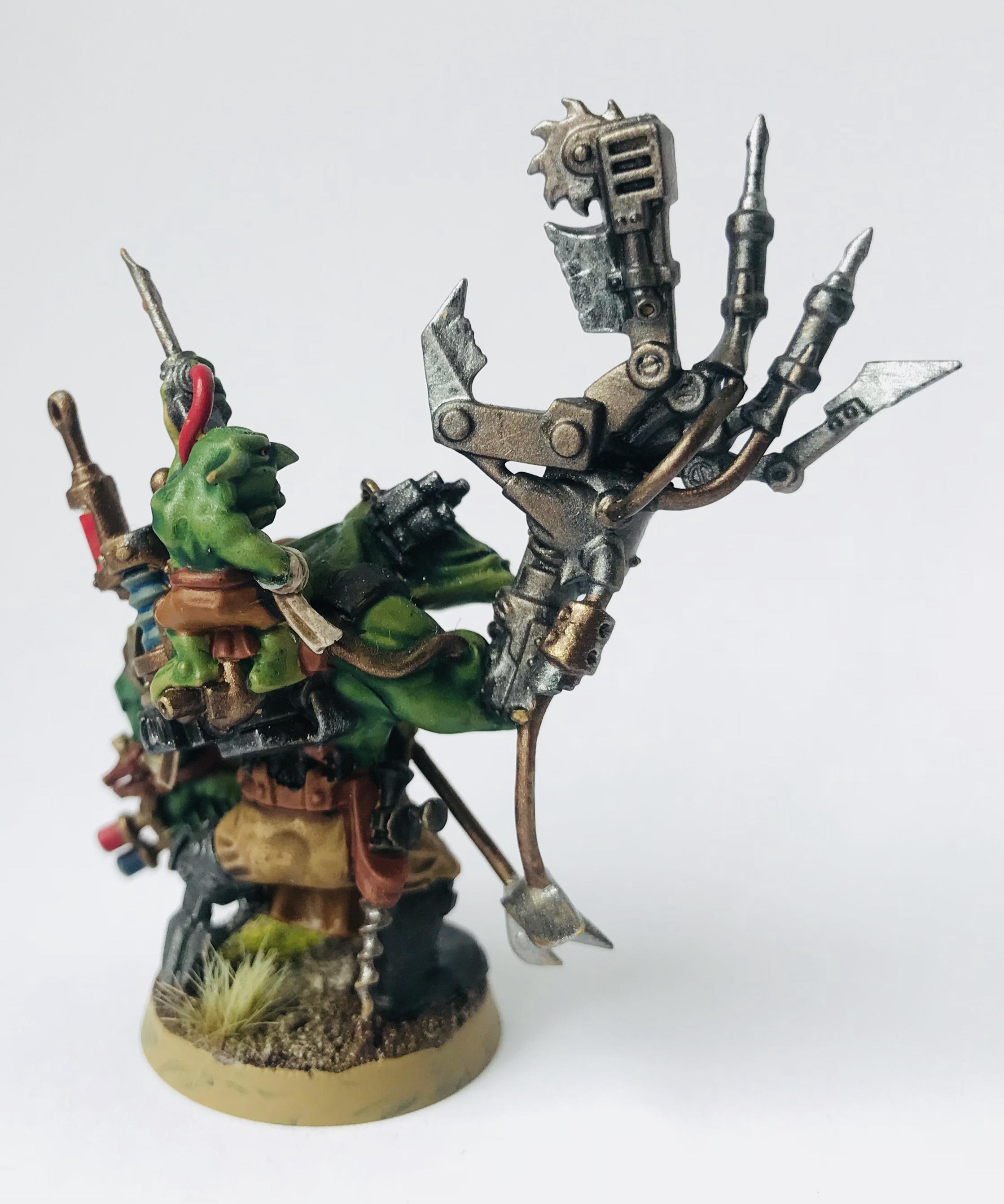Orks, Painboy, Painboy back back. Roll the dice to see if I'm getting drunk