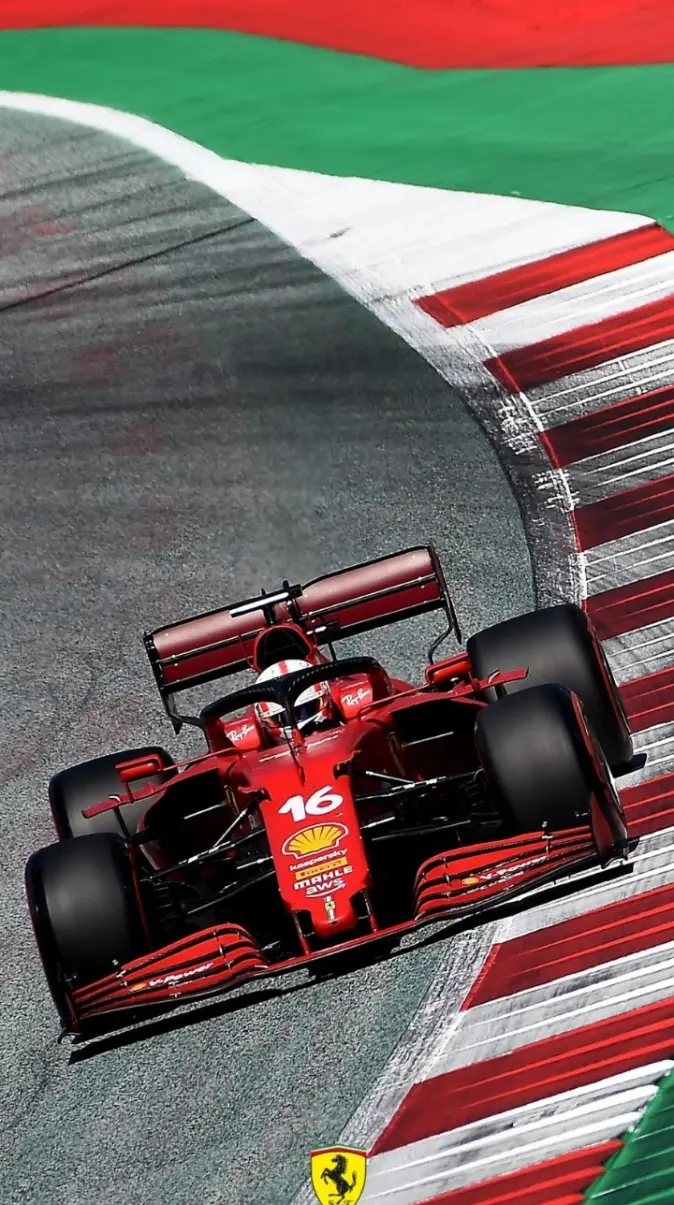Ferrari F1 Leclerc wallpaper