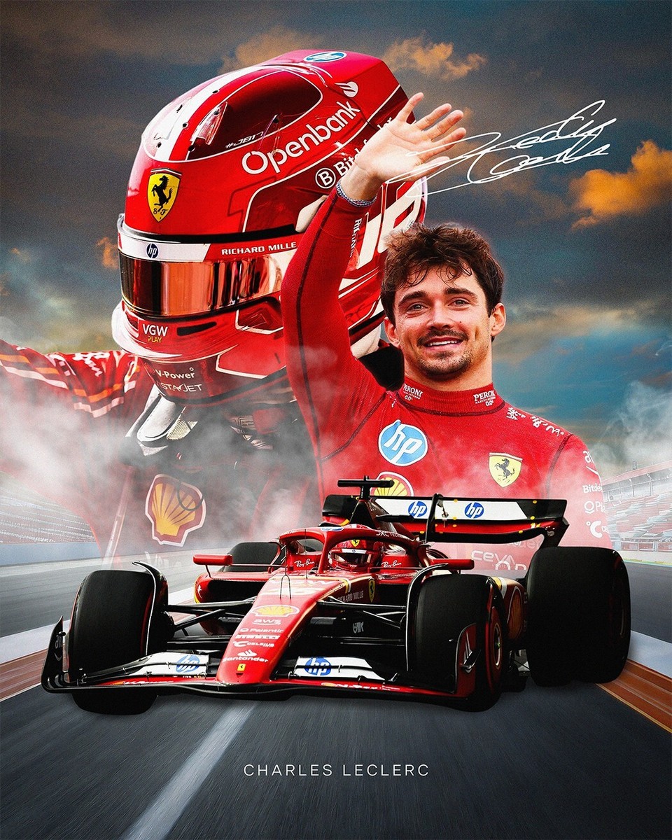 F1 Driver Charles Leclerc Richard Mille Leclerc Watches Formula Charles Leclerc Ferrari F1 Poster Scuderia