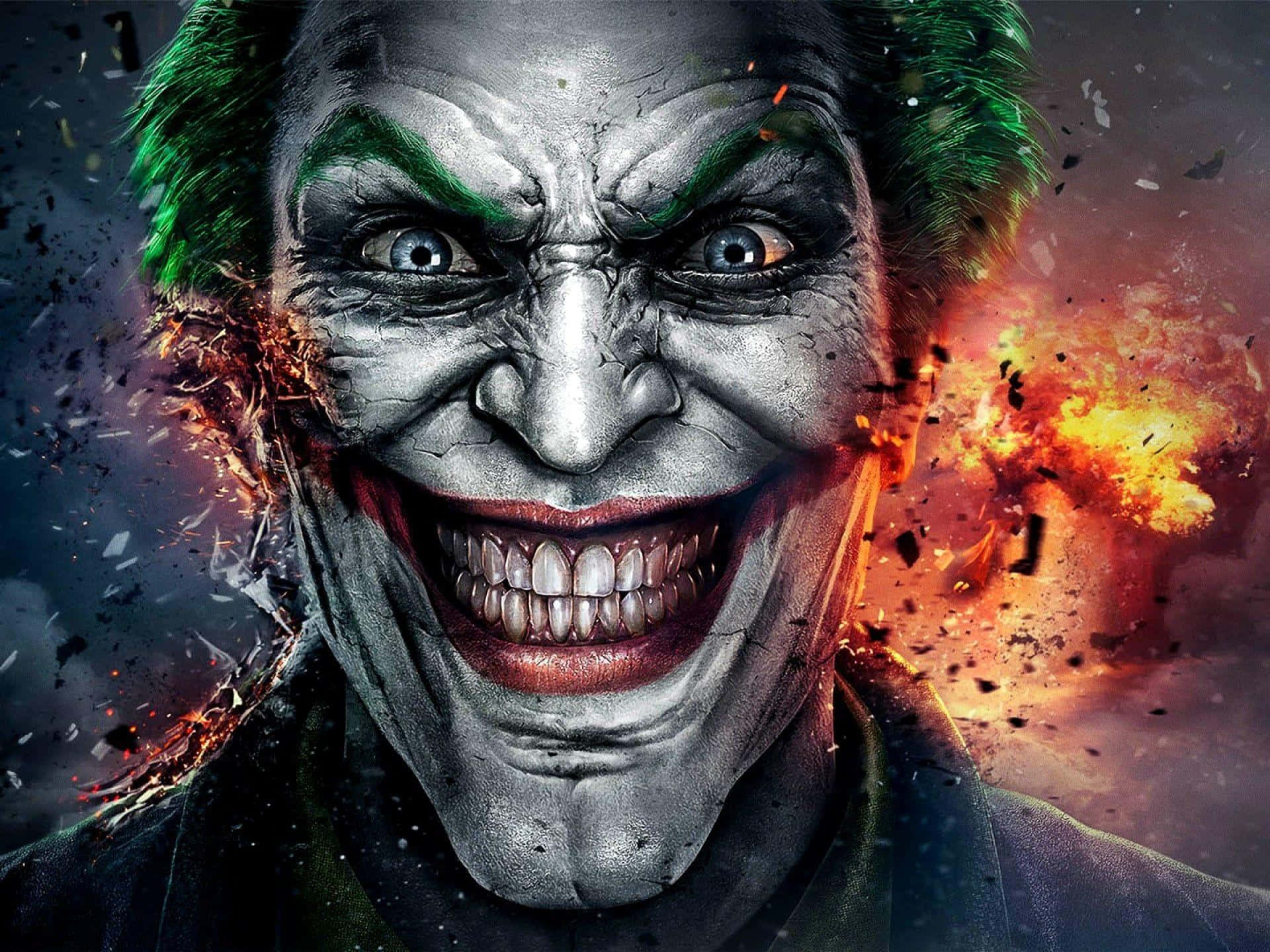 Joker Laughing Wallpaper