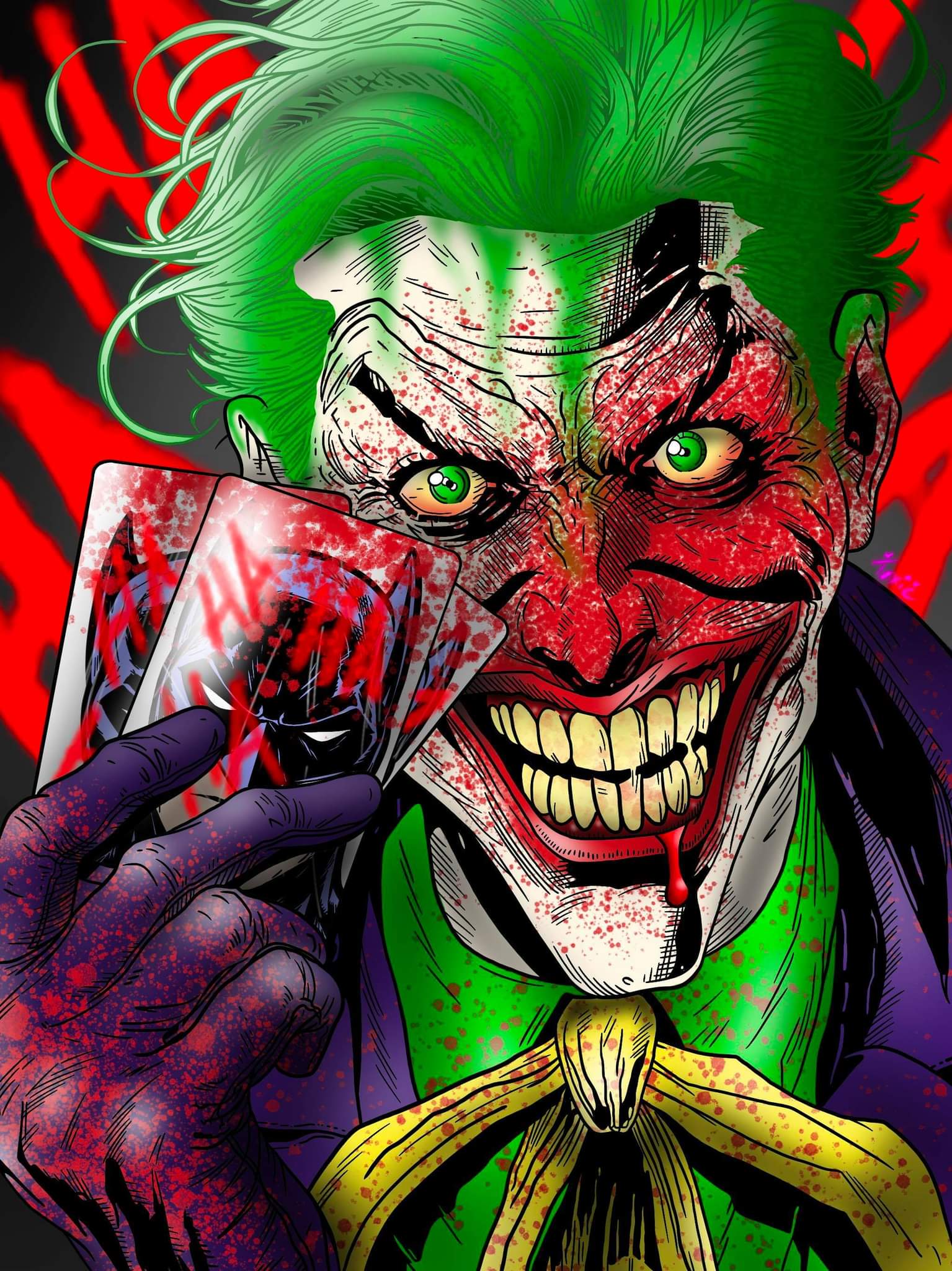 Here Is A Little Joker Wallpaper Poster I Done, Hope You Enjoy :)
