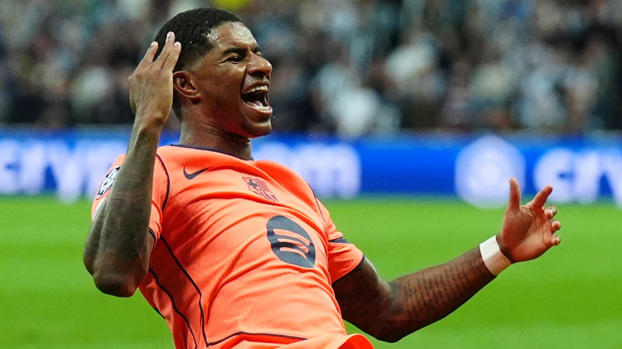 Marcus Rashford: Manchester United loanee praises Barcelona for help in becoming 'better player' after double against Newcastle