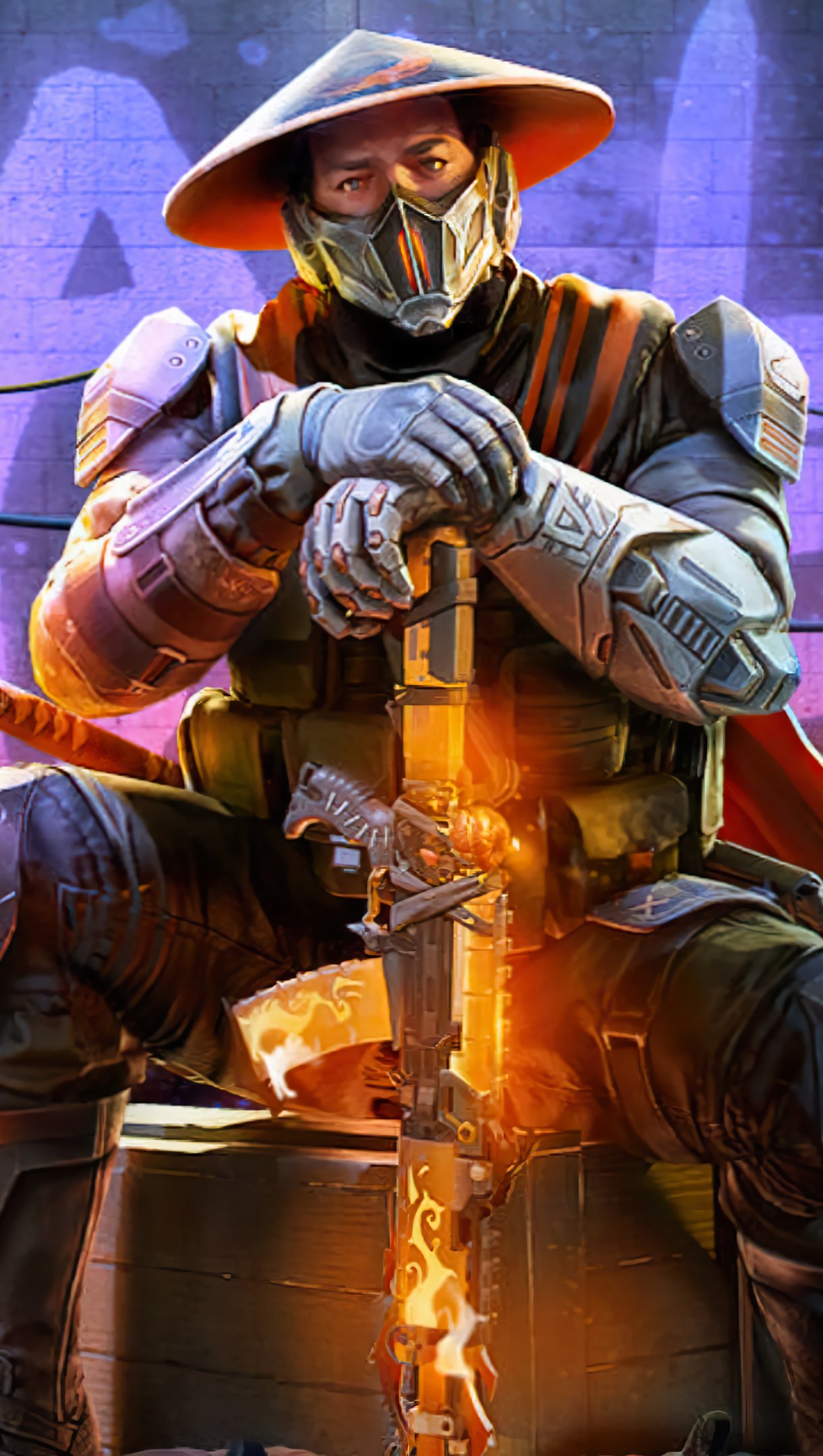 Call of Duty Mobile Hidora Kai skin Wallpaper 4k for iPhone and Mobile Phone