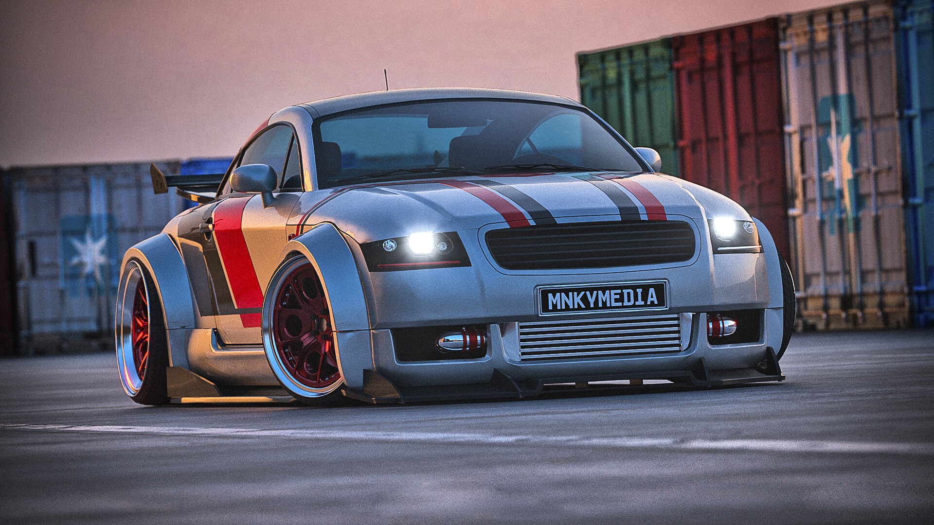 Widebody Badass Audi TT MK1