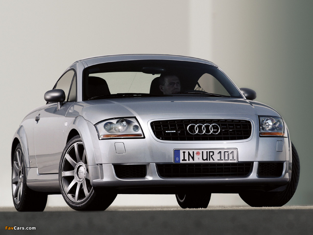 Audi TT S Line Coupe (8N) 2003–06 Wallpaper (1024x768)