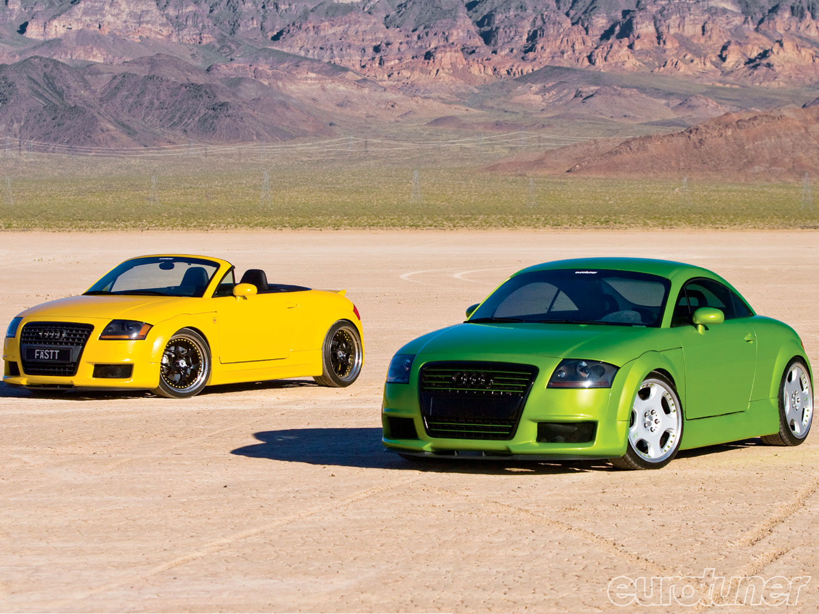 and 2002 Audi TT Quattro & Lime